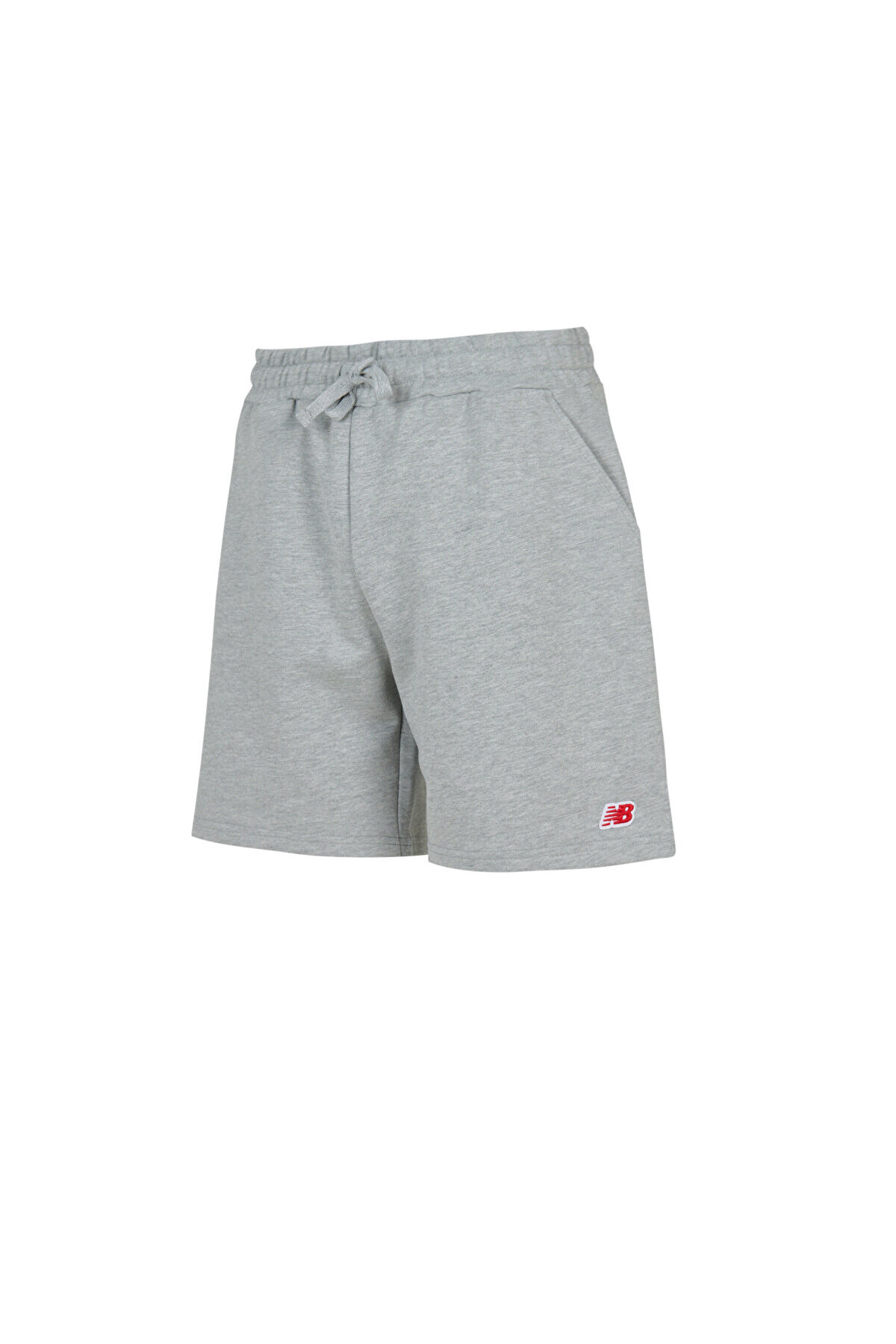 شلوارک مردانه خاکستری ملانژ MNS3607 نیو بالانس شلوارک برمودا New Balance