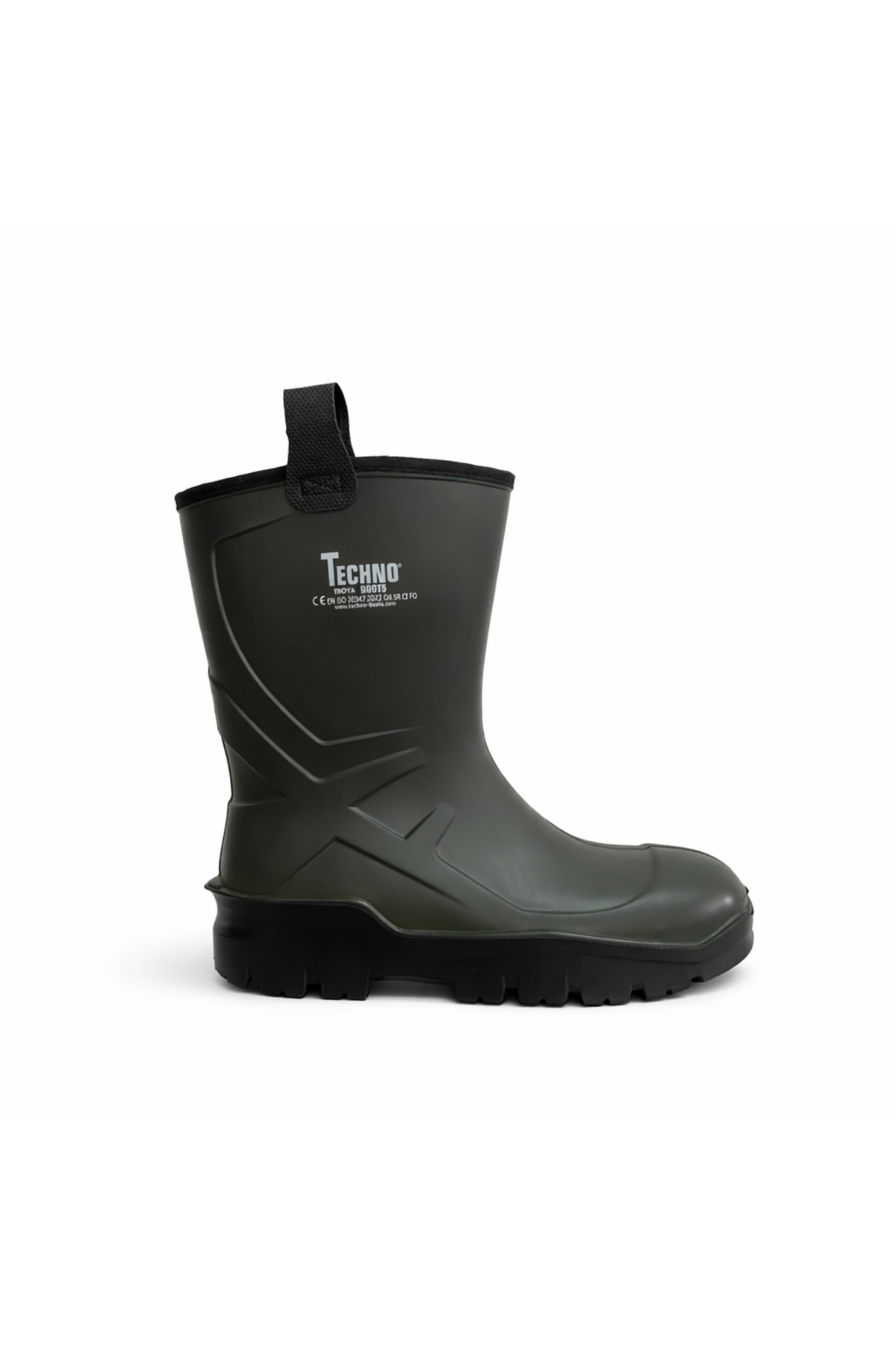 ThermoKing PU Kısa Çizme - İçi Yünlü - Kaymaz Taban - Alaska - Haki görsel 3