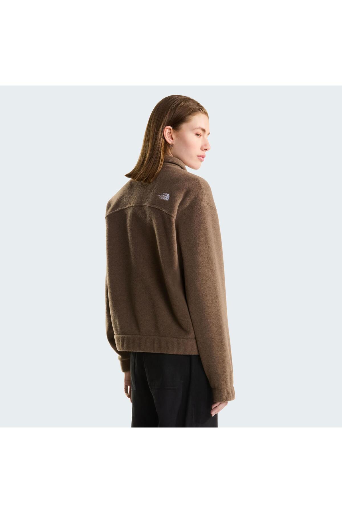 THE NORTH FACE W FLEECE COLLARED JACKET Kadın Ceket NF0A8J6KUS51 L görsel 2