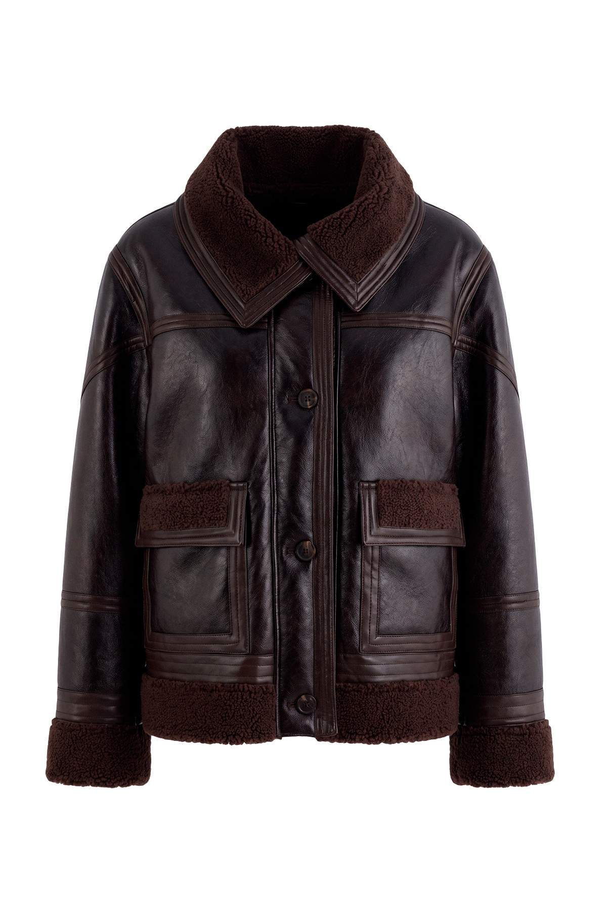 trendyolmilla-womens-brown-plain-long-regular