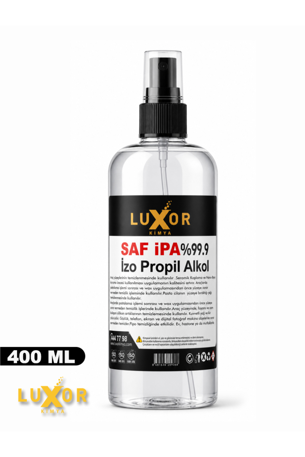 PURE IPA LUXOR CHEMISTRY 400 ML