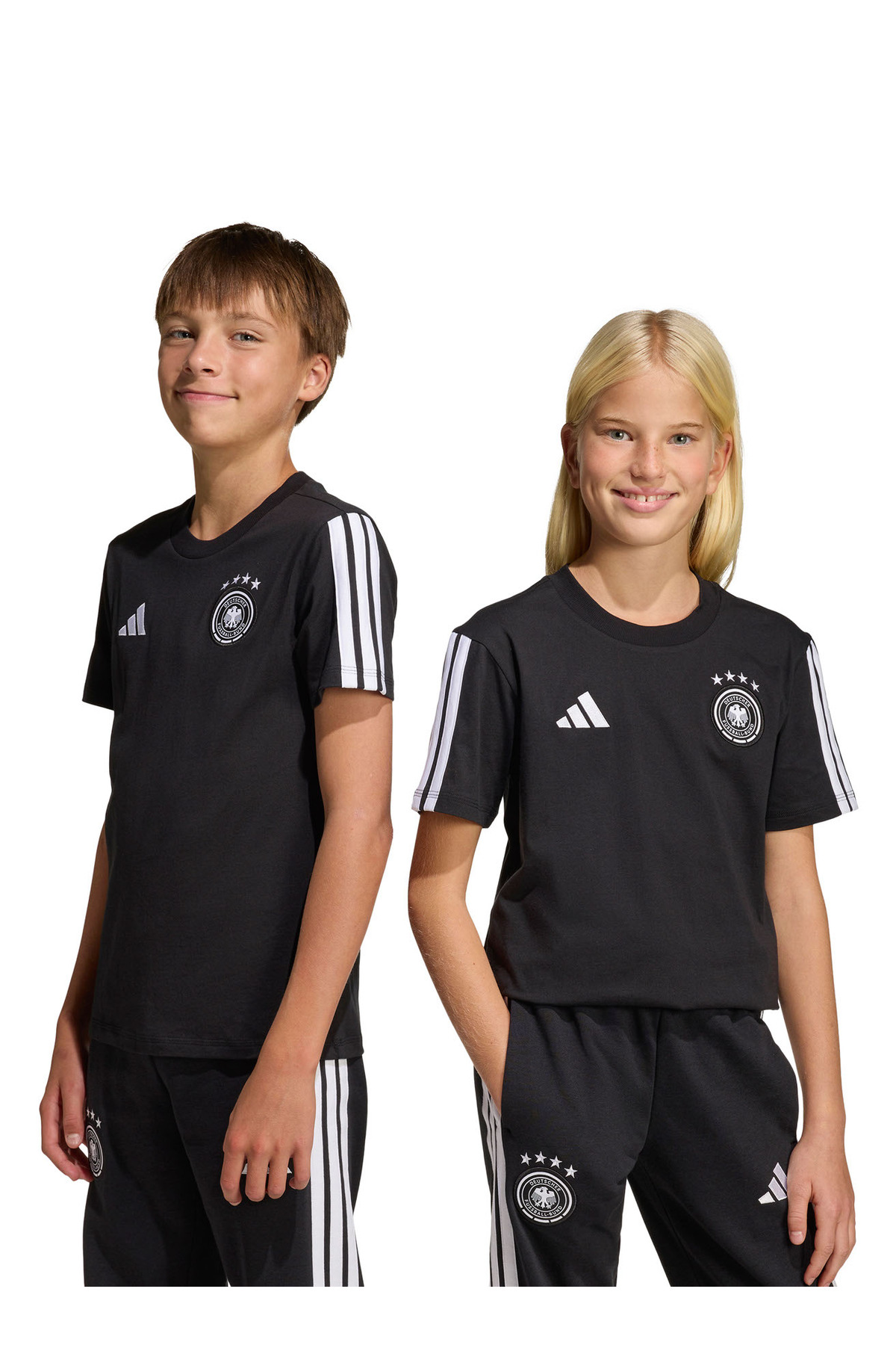 adidas Siyah Erkek Çocuk T-Shirt KB4402 DFB KIDS TEE - Fiyatı