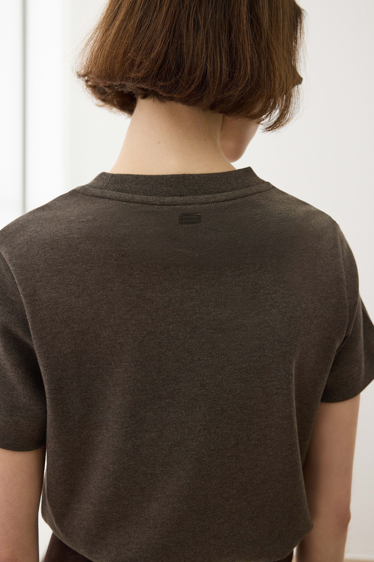 BABOKAH Giza Pamuk Basic T-Shirt görsel 8