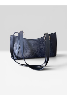 Mimoza Accessories Midnight Lacivert Omuz Çantası