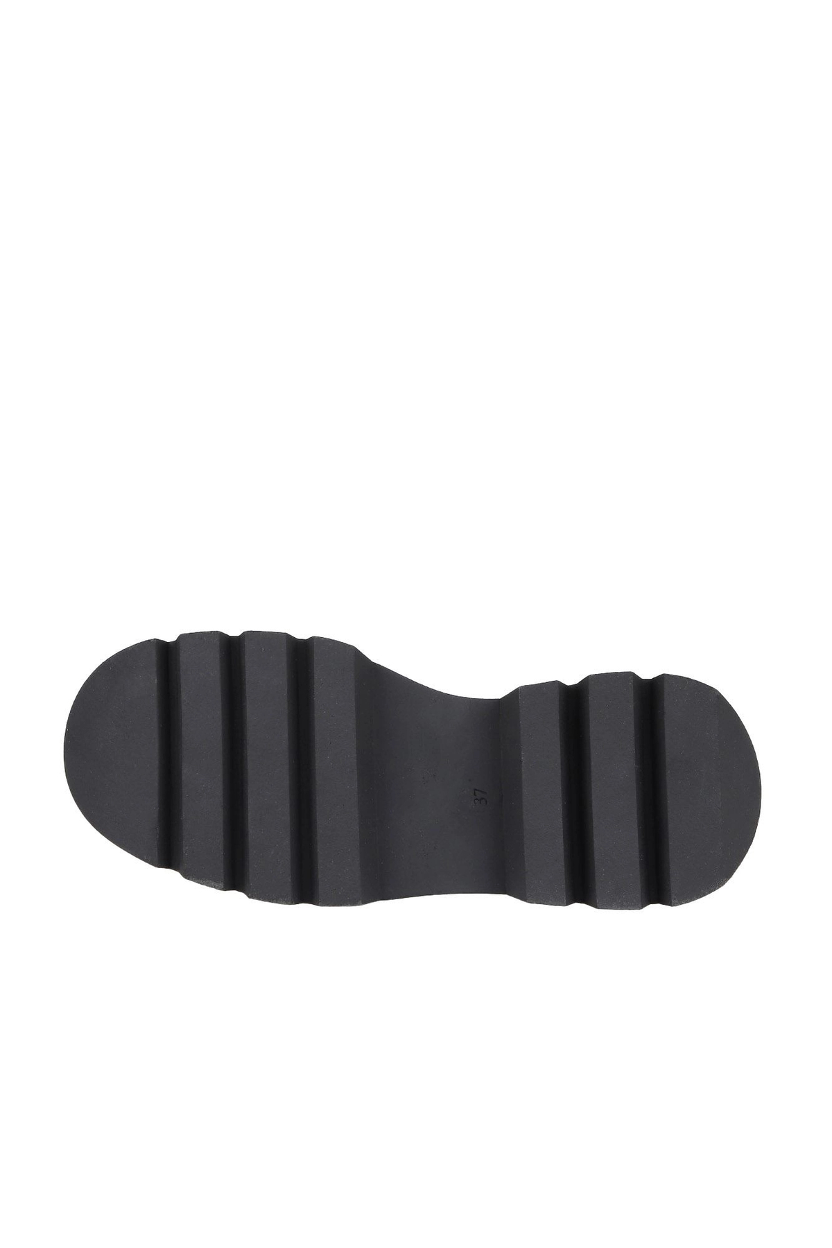 Bueno Shoes Siyah Deri Kadın Dolgu Topuklu Ayakkabı 01wz8401 görsel 5