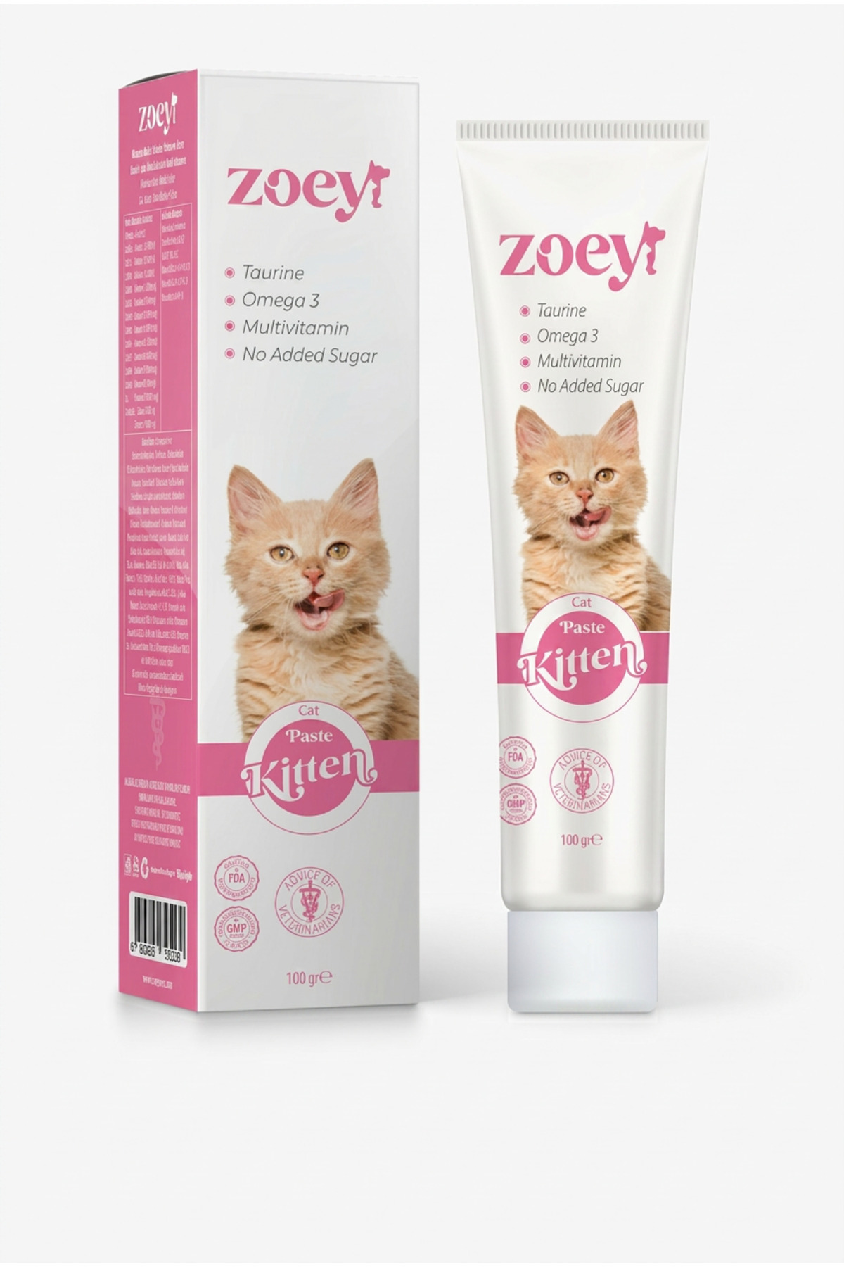 ZOEY PET PRODUCTS Kitten Paste Yavru Ve Anne Kediler Için