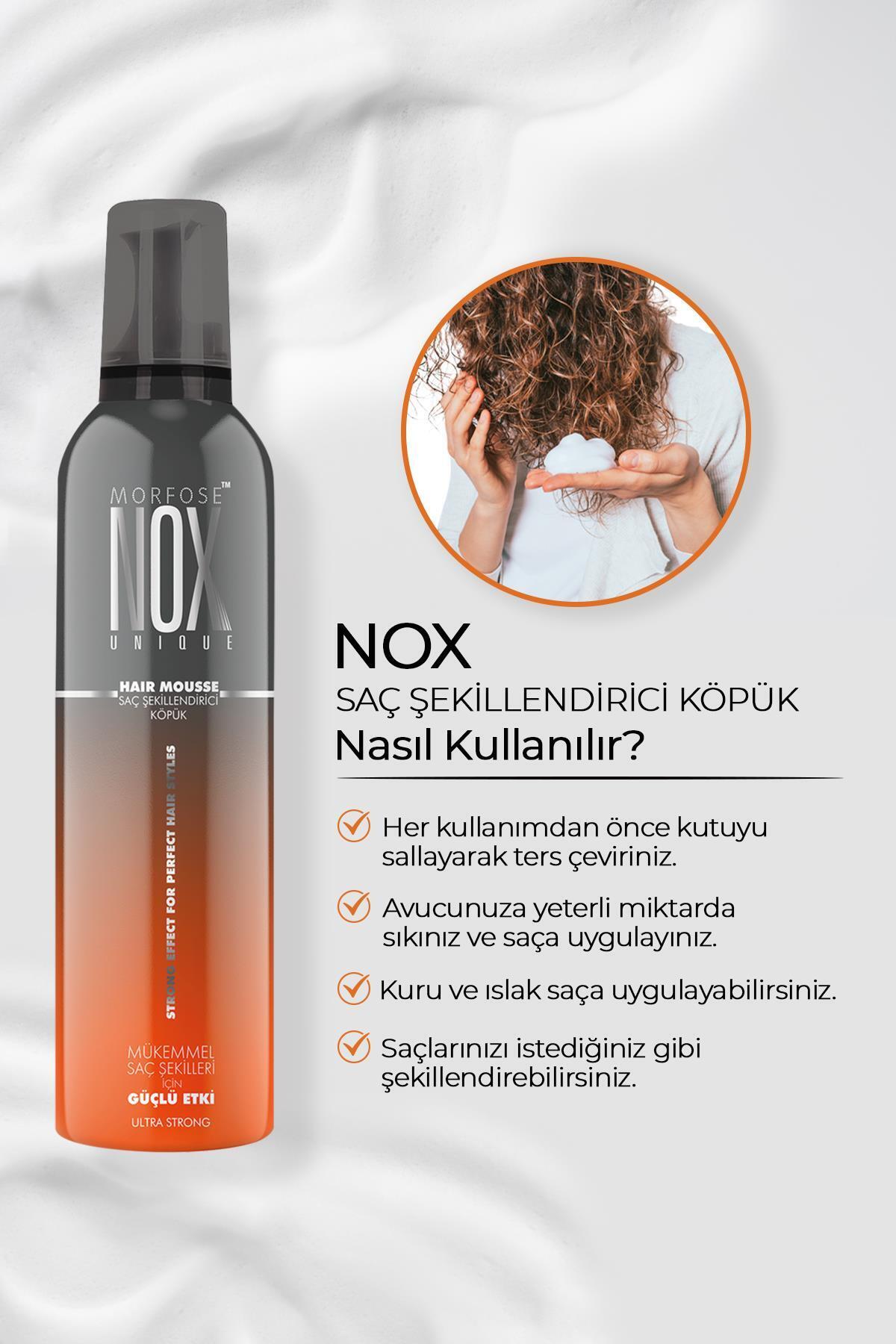 Nox Saç Köpüğü 350 ml — 1100014459 — تصویر 3 از 3