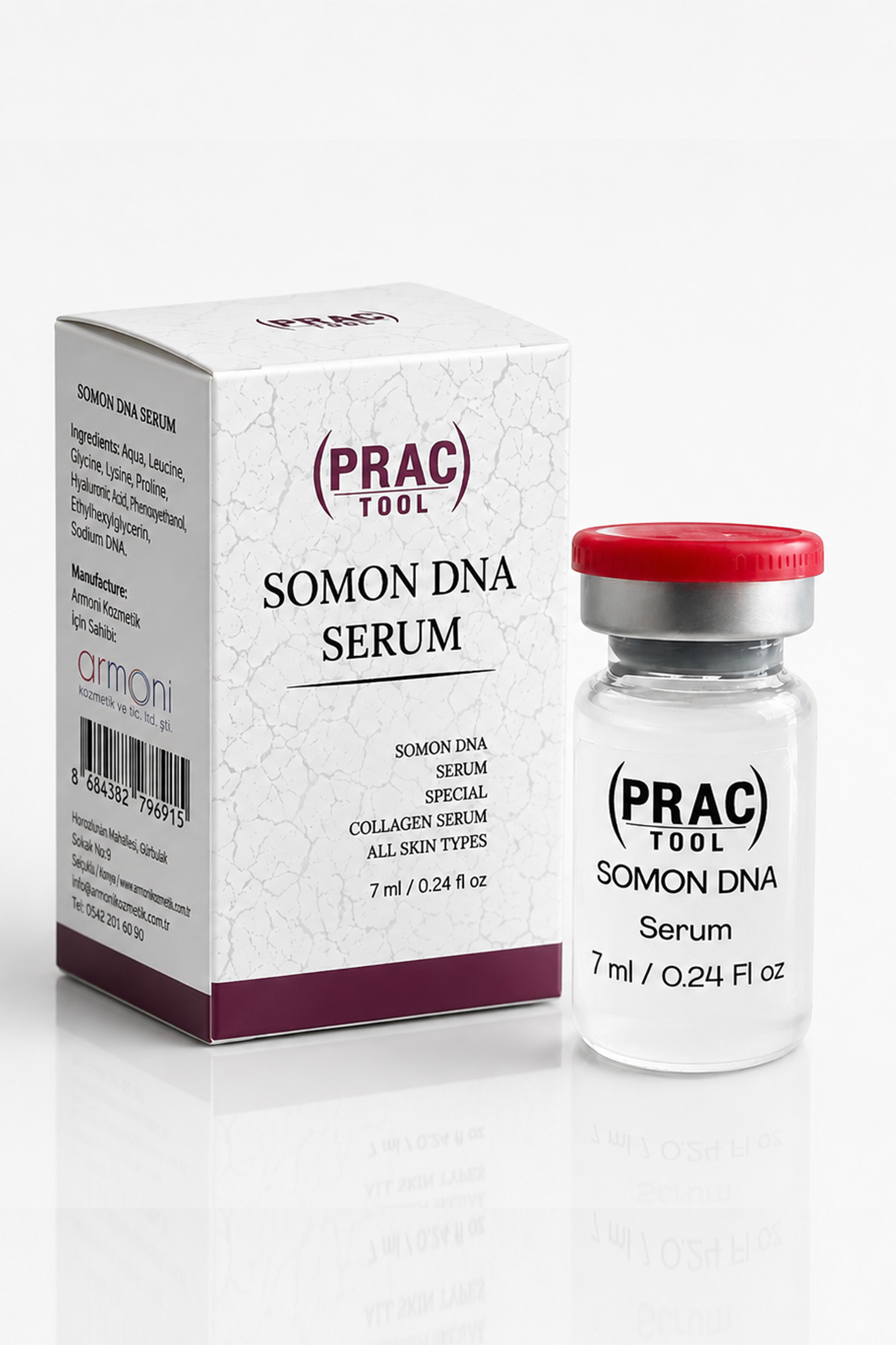 3 SET Prac Tool Somon Dna + C Vitamin + Spot Leke Dermapen Serum 7ml dermapen dermaroller serum 3 lü set — 3luarmpractoolsomondna7ml — تصویر 2 از 4