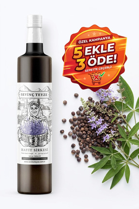 Sevinç Teyze Sultan Sirkesi, Hayıt Sirkesi Doğal Fermantasyon 500ml