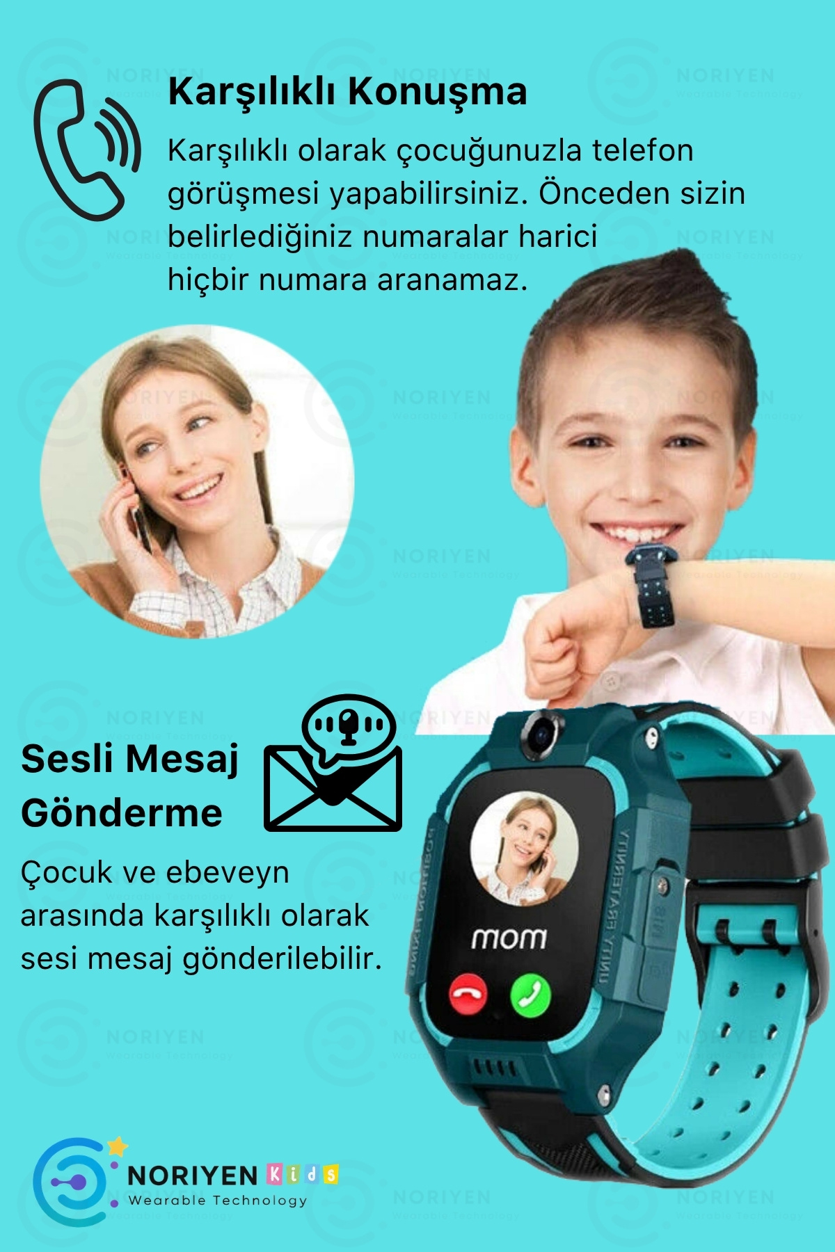 Karne Hediyesi 2026 Model Sim Kartlı Kameralı Konum Takip Ortam Dinleme Çocuklar İçin Akıllı Saat