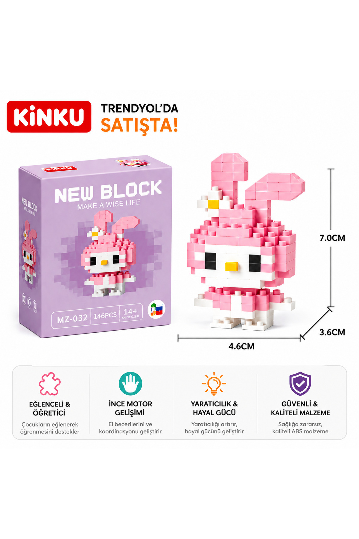Boxed Block-Puzzle- Puzzle-3D Intelligence Enhancer -Mini Cute Figures Miniature