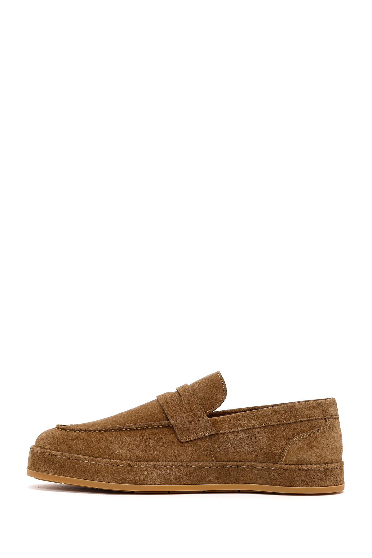 Derimod Erkek Taba Süet Deri Loafer 26SFD631010 görsel 4