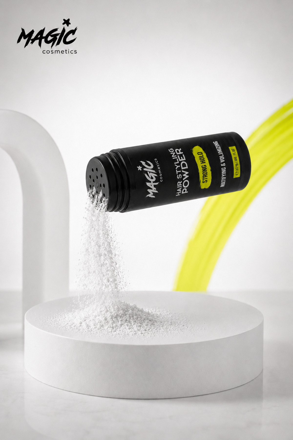 Şekillendirici Saç Pudrası Toz Wax 20g | Güçlü Tutuş Hacim Veren Matlaştırıcı Pudra Wax Powder Wax — Magic Powder — تصویر 4 از 8