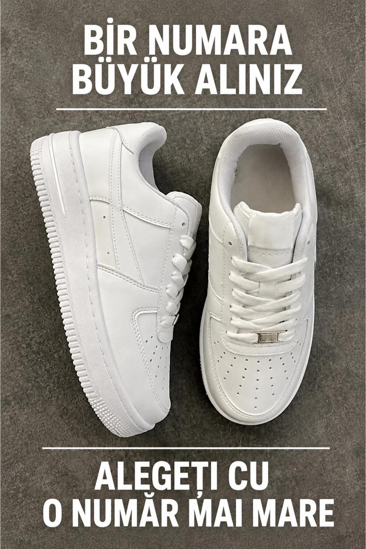 madam gold AIR FORCE unisex bele ležerne patike sa pertlama, udoban đon, mode...
