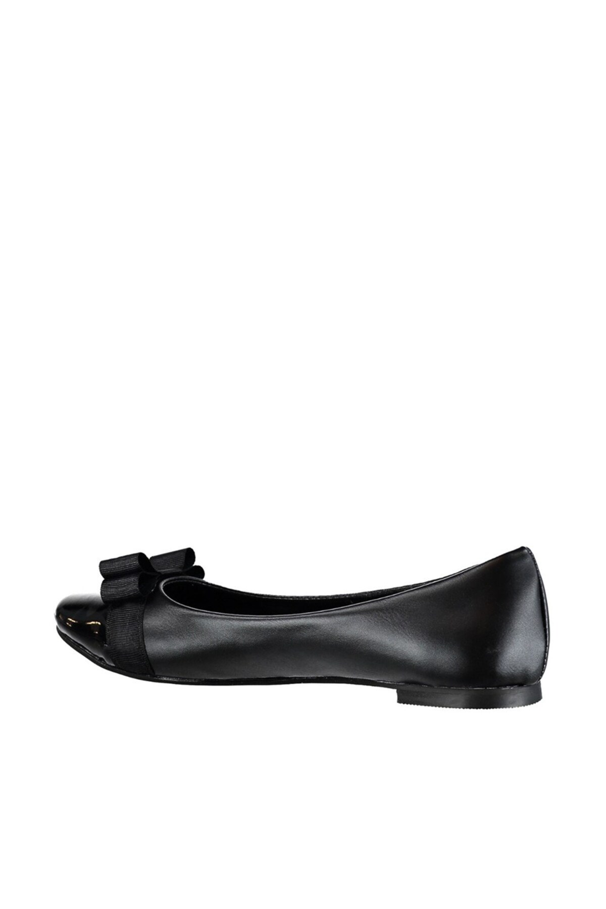 Fox Shoes Siyah Kadın Babet D726019509 görsel 8