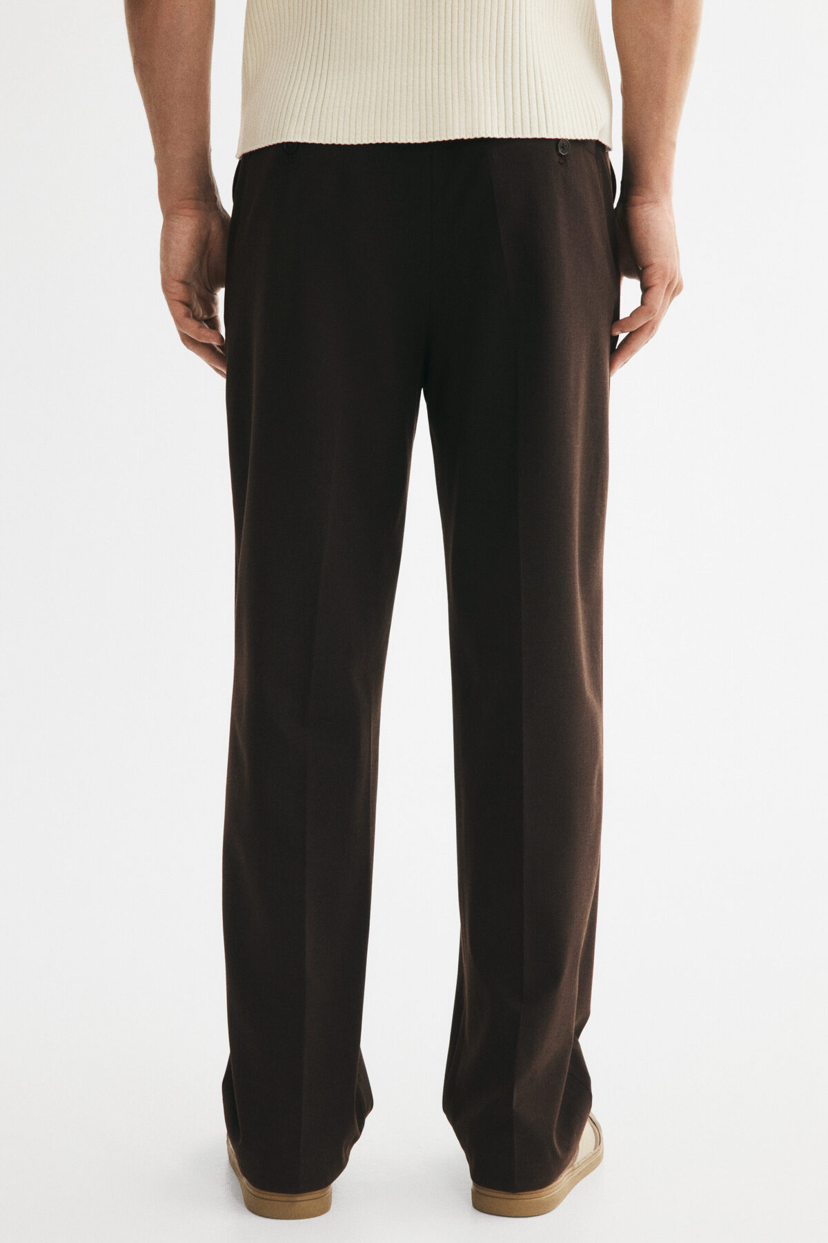 H&M Pantolon Relaxed Fit görsel 4