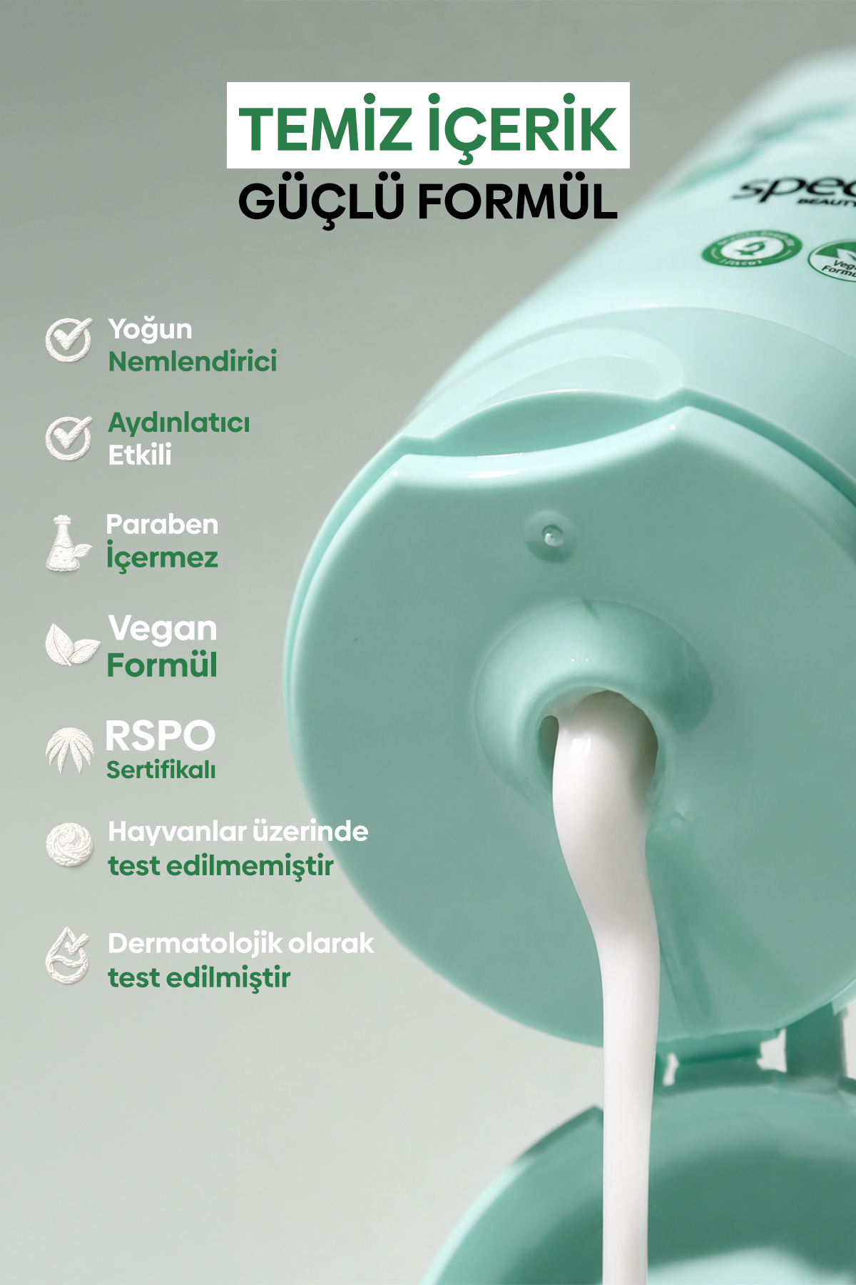 Nemlendirici ve Canlandırıcı Hızlı Emilen Vegan El ve Vücut Losyonu -Fresh Mint- 200 ML — 35b9a90a-4c8c-5c56-9354-d149caaf4e86 — تصویر 5 از 8