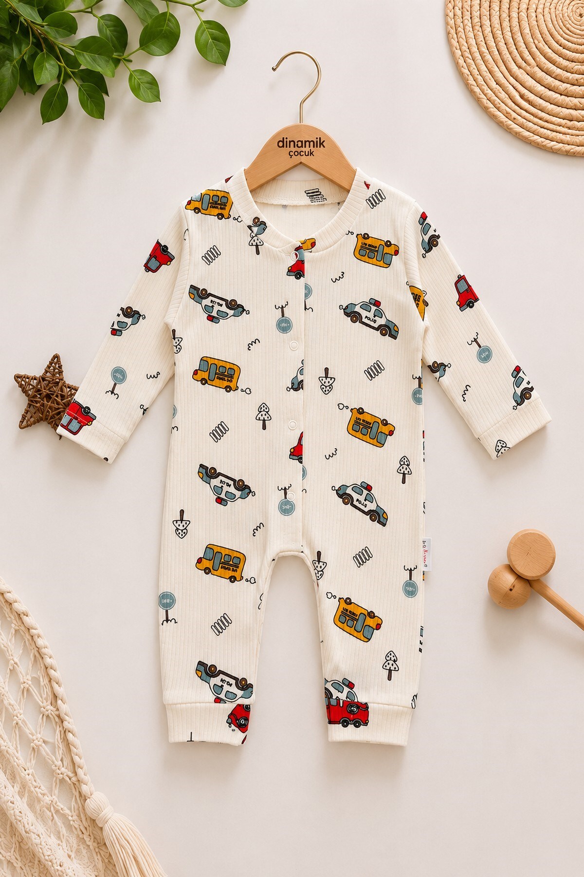 Boys Girls Unisex Baby Printed Snap Fastener Newborn Jumpsuit 100% Cotton Flexible 1-3-6months