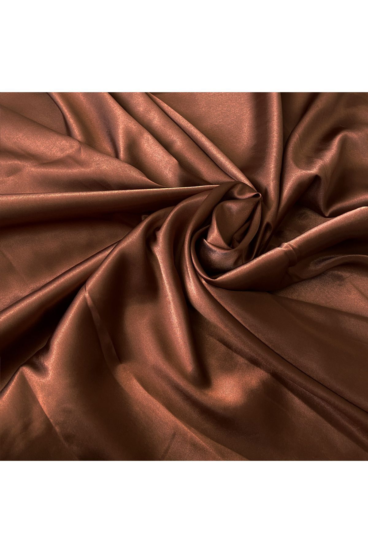 Brown Satin Fabric 150 cm Width ( Imported Satin )