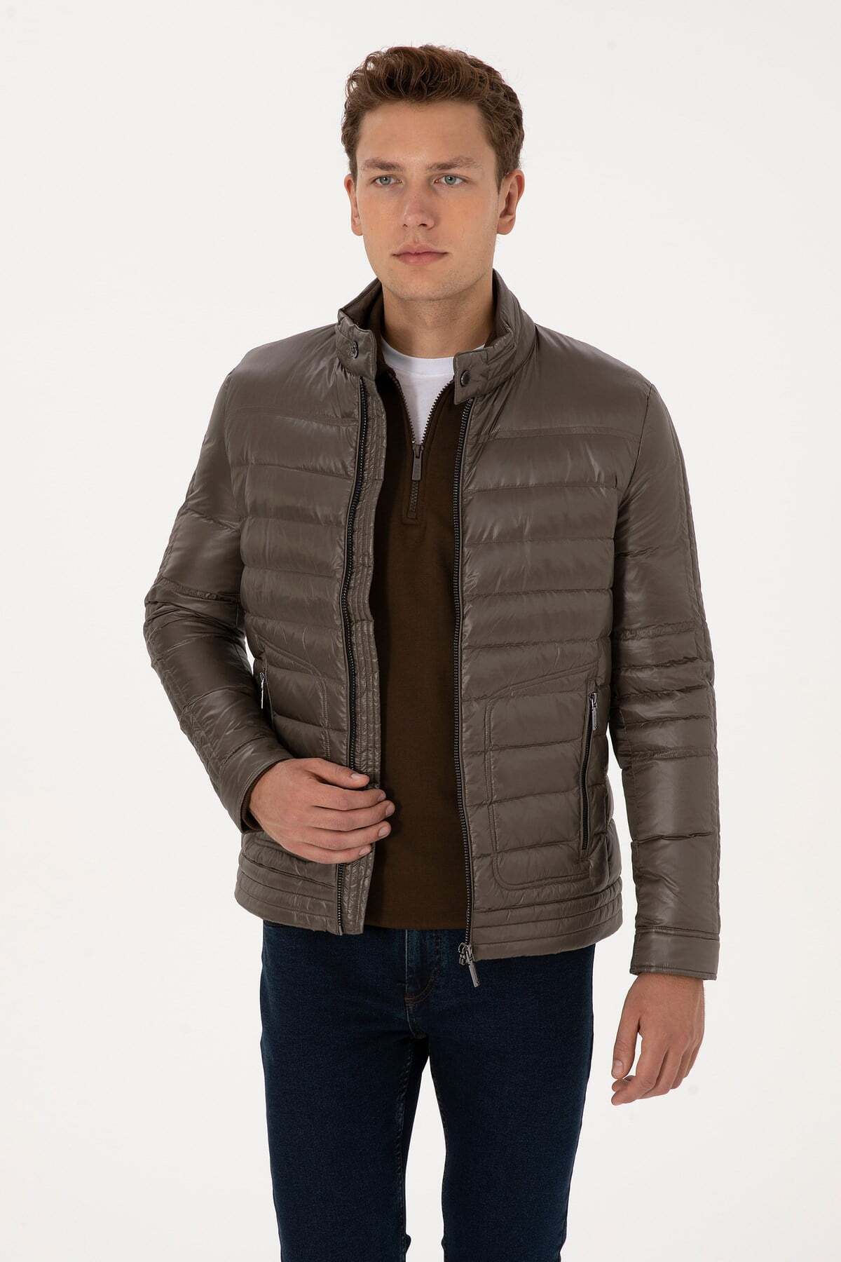 کاپشن مردانه یقه دیپلمات | یو اس پولو U.S. Polo Assn. 2246527 TR - تصویر 3