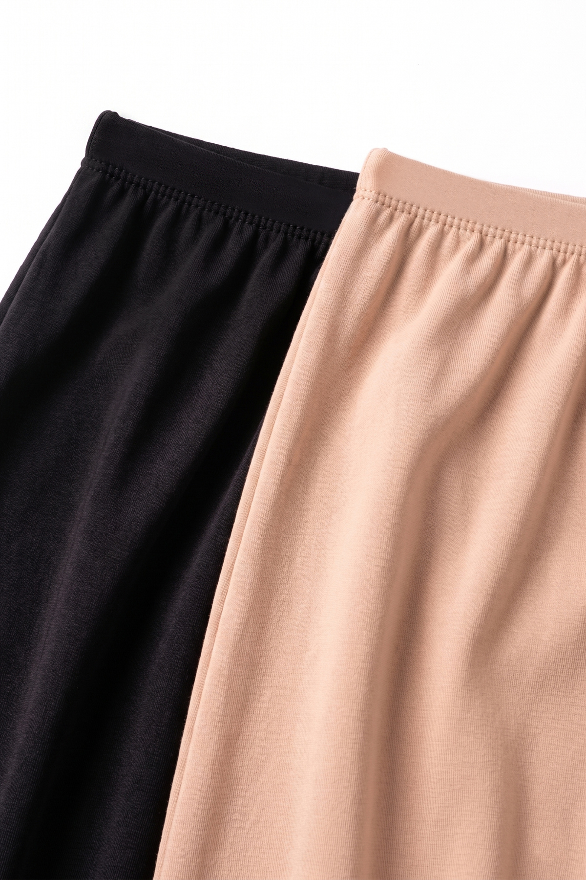 Öts Kadın Uzun Astar Jüpon Kombinezon, İnce Bel Lastikli (%95 Mikro Polyester - %5 Elastan) görsel 3