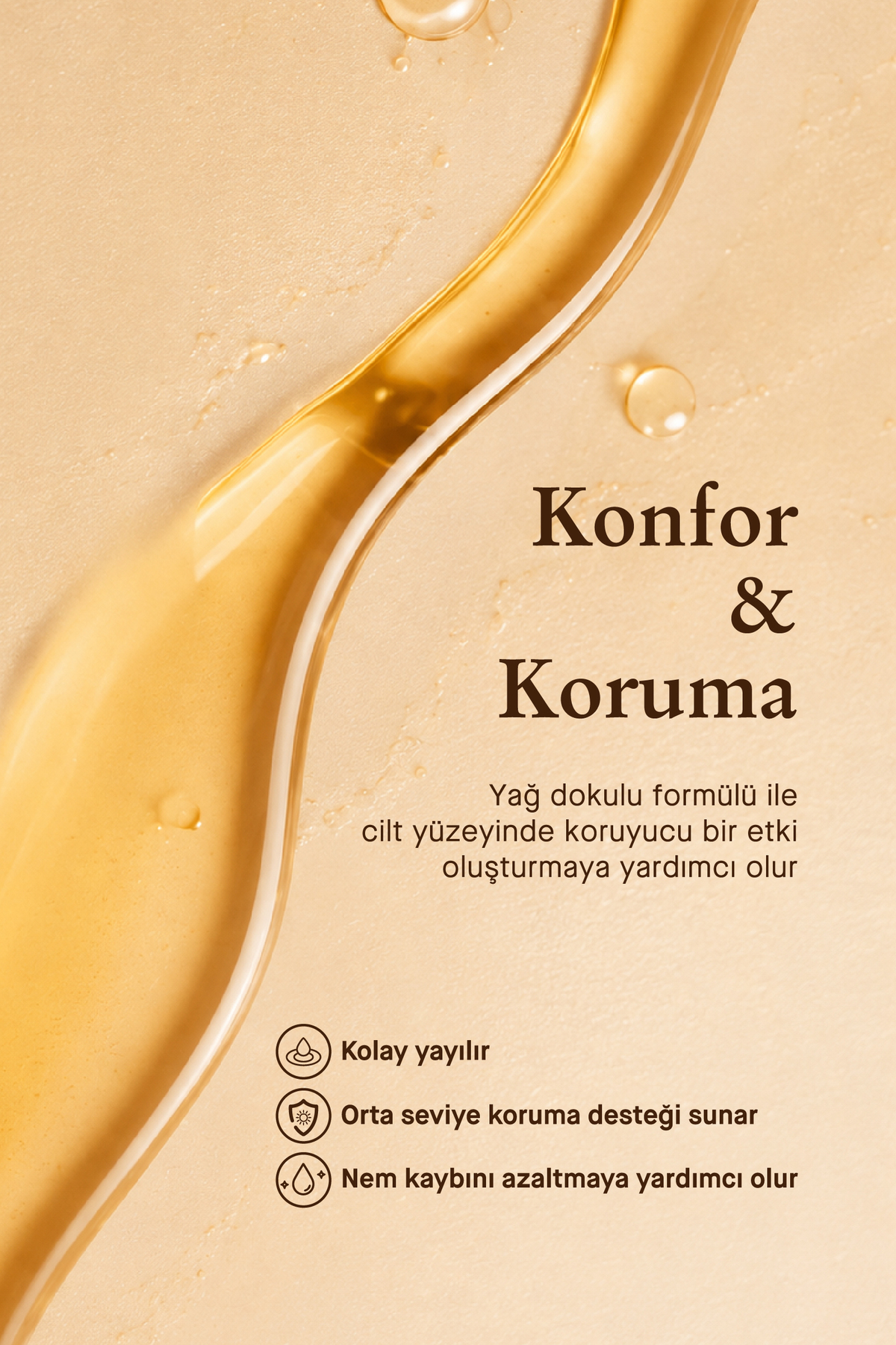 15f Bronzlaştırıcı & Koruyucu Güneş Yağı 150 ml Sprey 8699375048001 — BD05 — تصویر 5 از 9