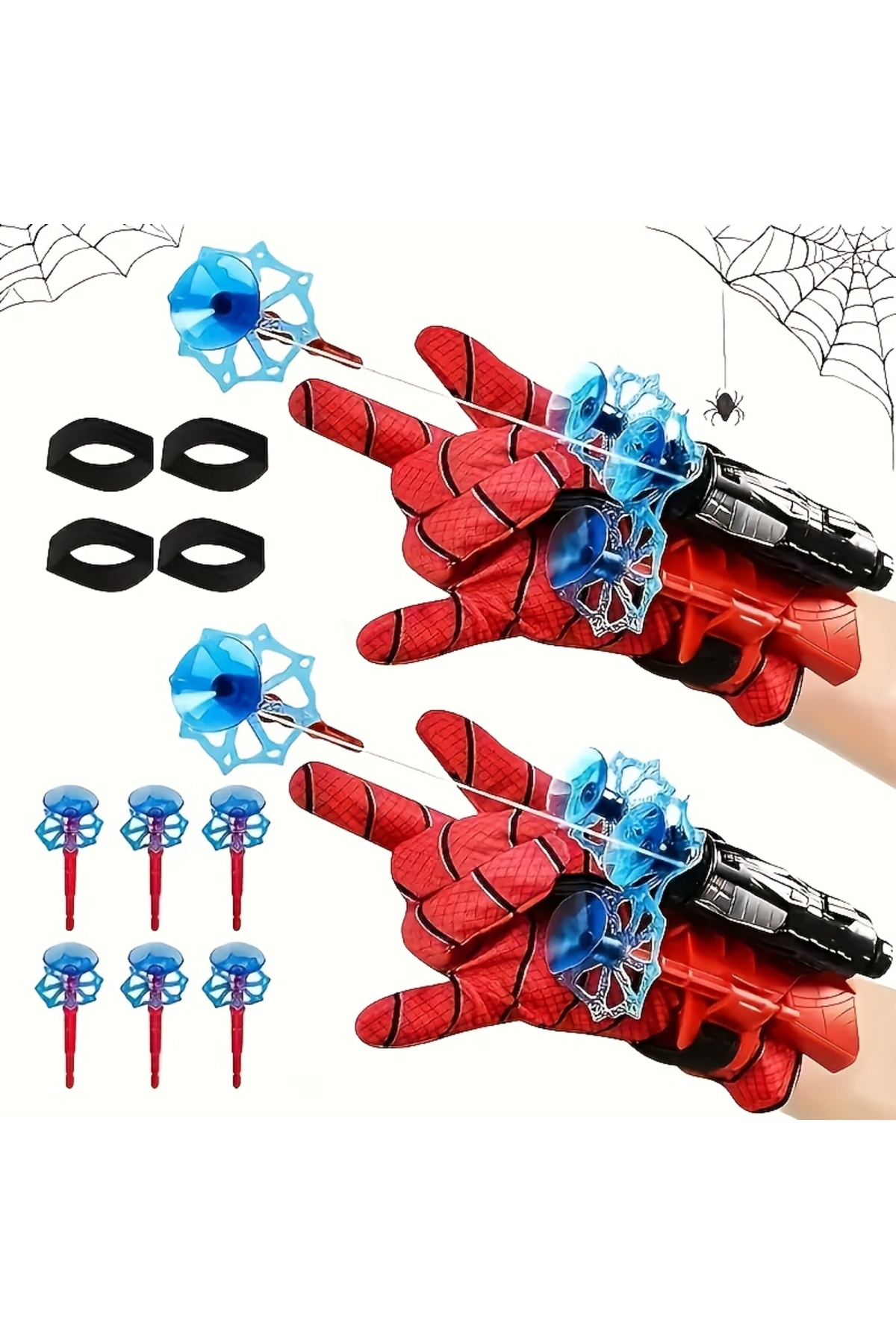 Choice 2 sets 2 Sets of Spider Launcher Sets, Spider Web Shooting Toys, Launcher Wrist Accessories, Youth T
