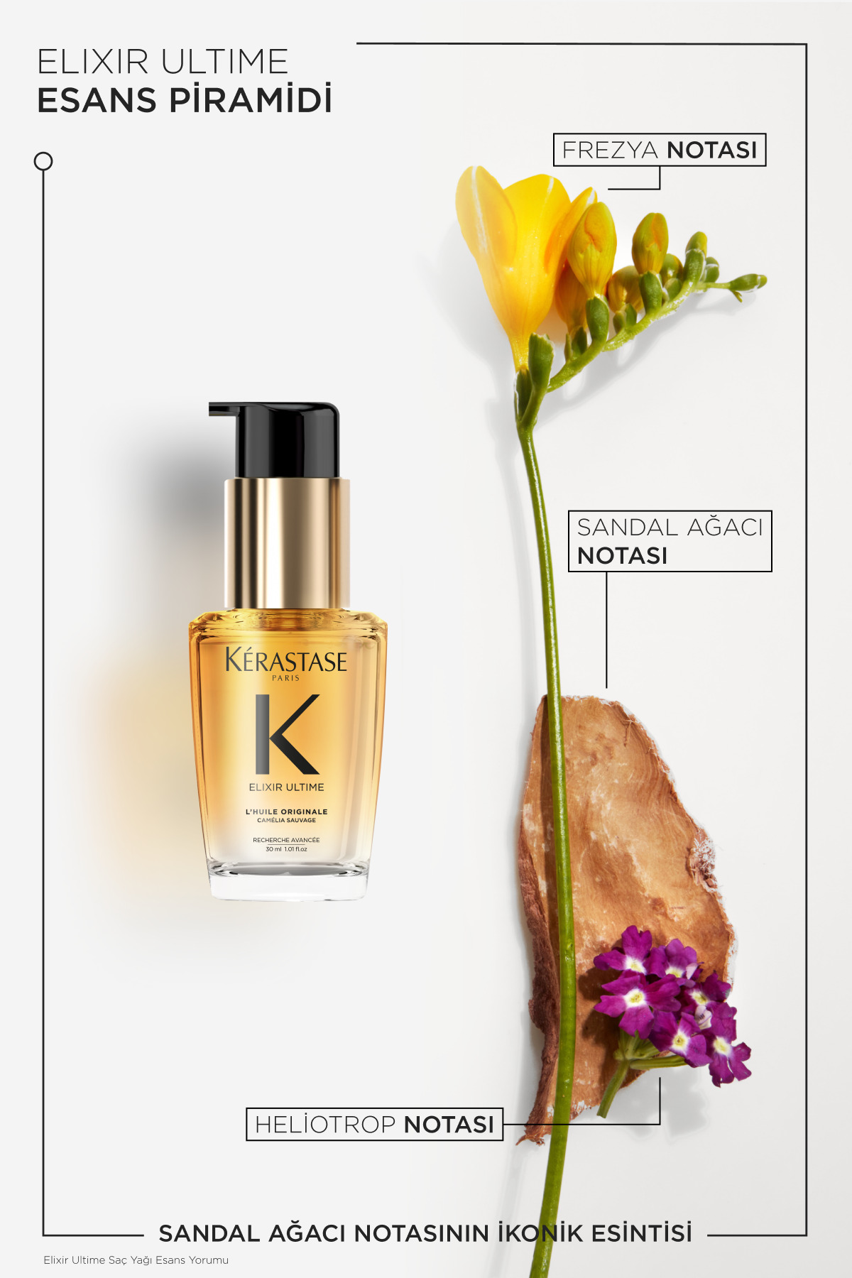 Elixir Ultime Tüm Saç Tipleri Için Besleyici, Parlaklık Veren Saç Bakım Yağı 30 ml — E4167400 — تصویر 7 از 8