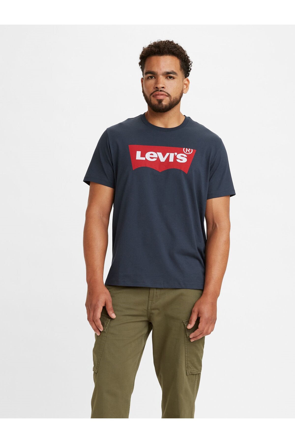 Levi's Men's Logo Navy Blue T-Shirt 17783-0313
