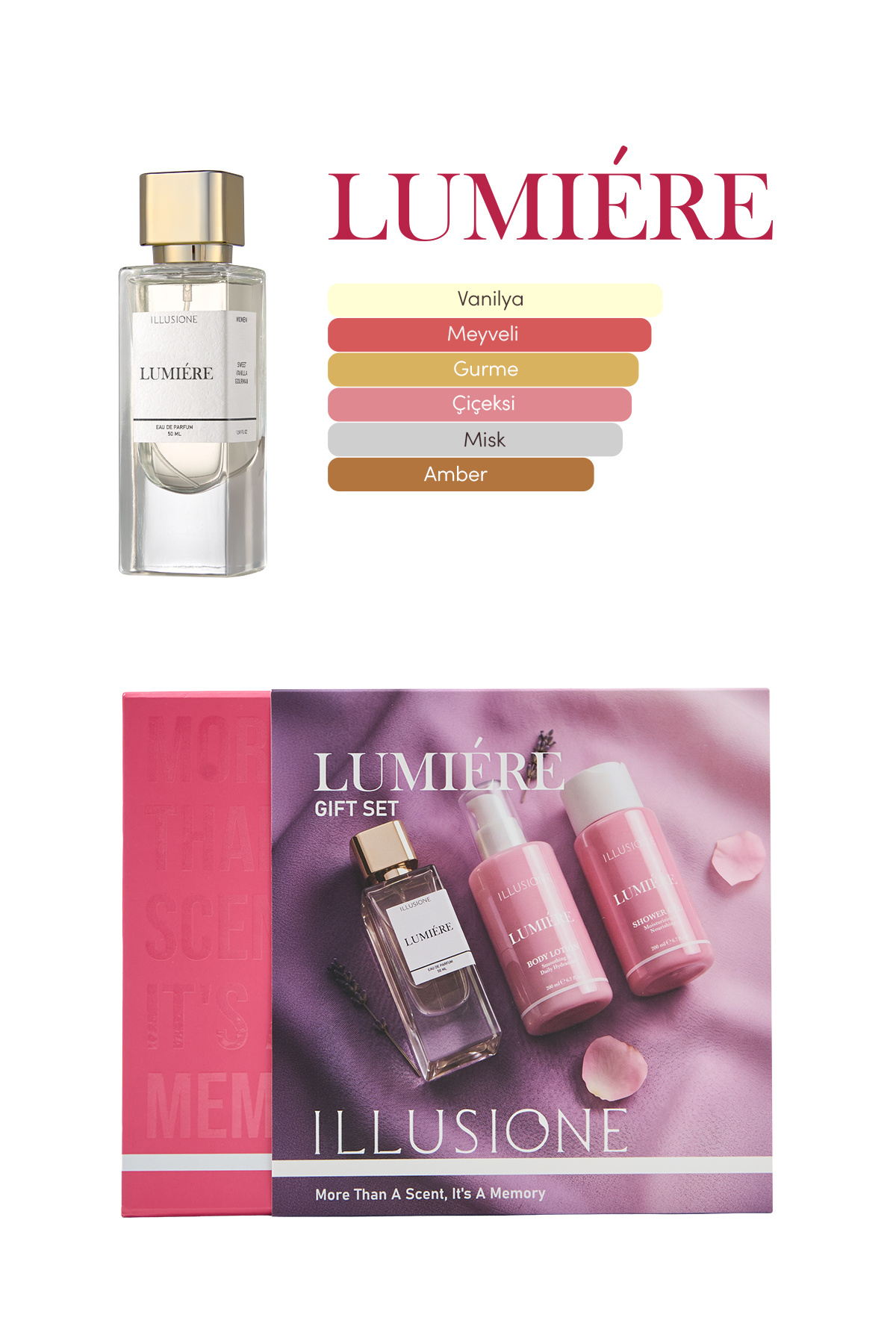 Lumiere Vücut Losyonu - Yoğun Nemlendirici - 200ml — ILV001 — تصویر 5 از 6