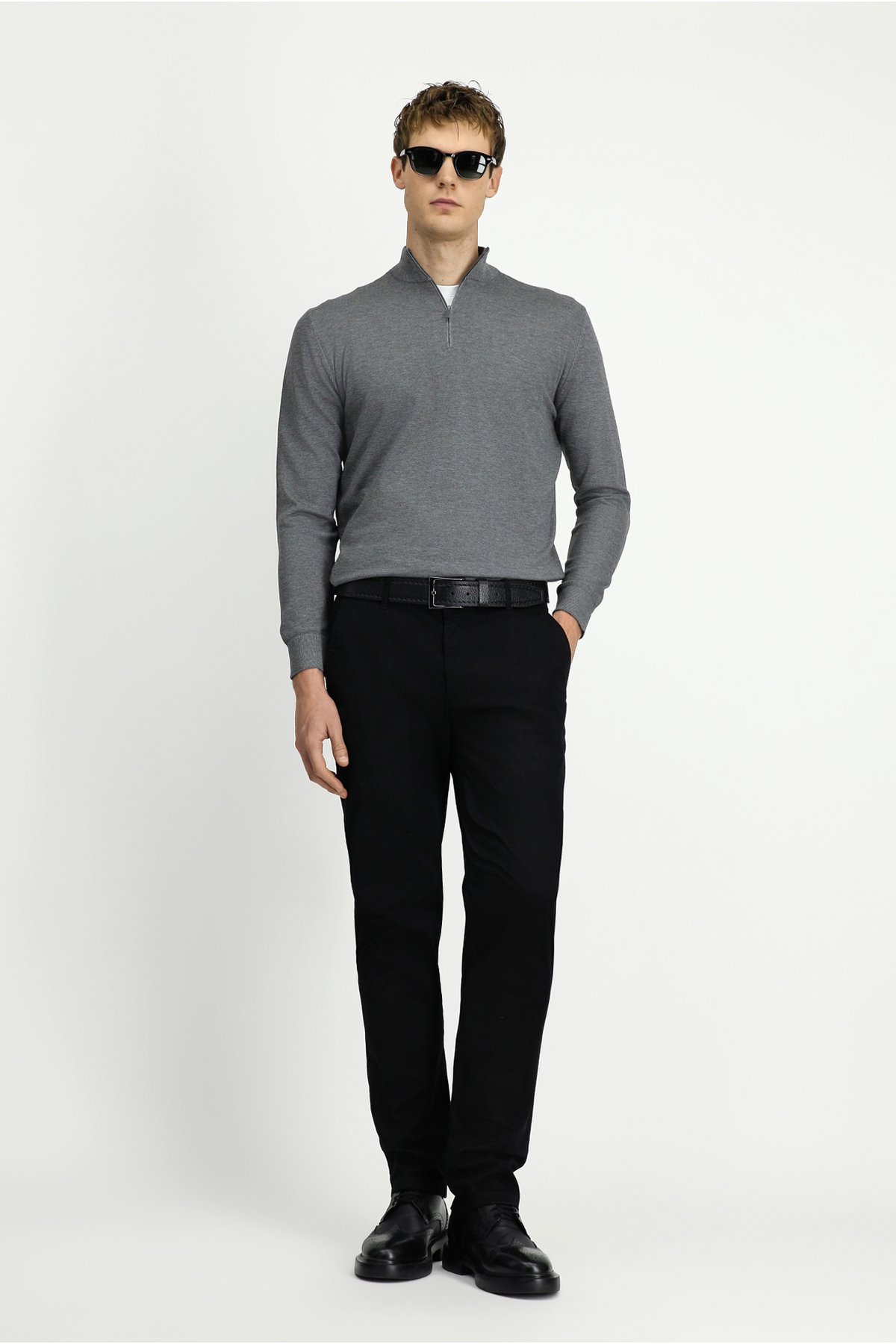 Kiğılı Relaxed Fit Rahat Kesim Yandan Cep Likralı Kanvas / Chino Pantolon