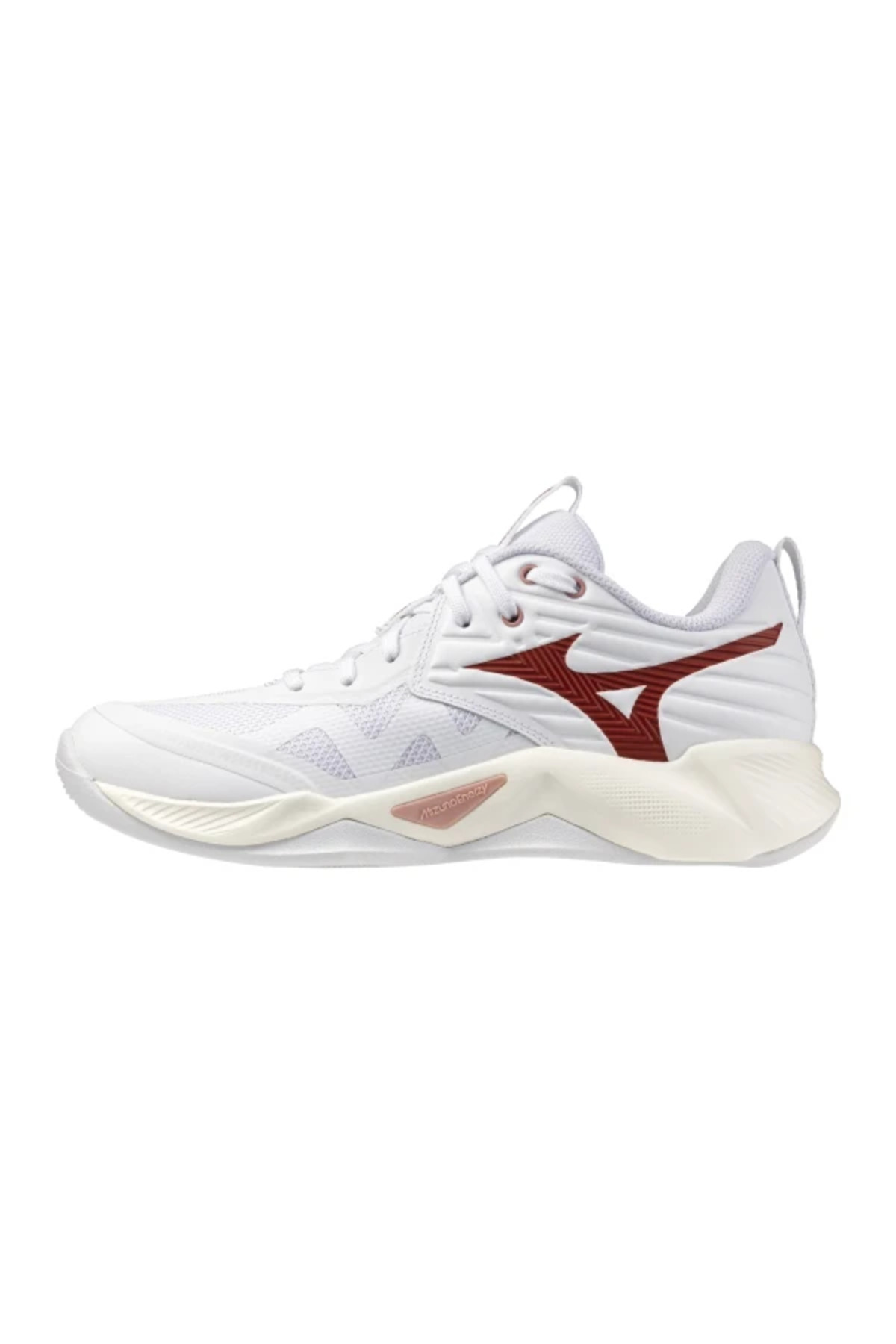 Mizuno Wave Momentum Pro Kadın Voleybol Ayakkabısı Beyaz / Kırmızı