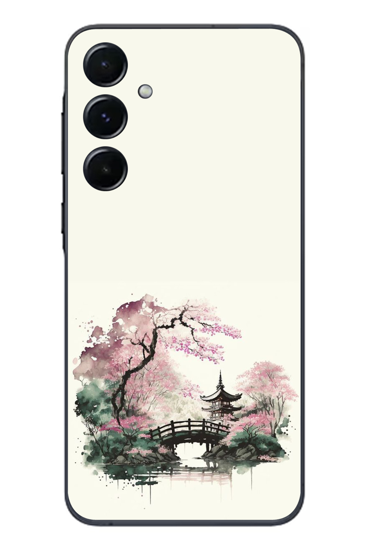 Samsung Galaxy A55 Compatible Japanese Playground Printed Silicone Case