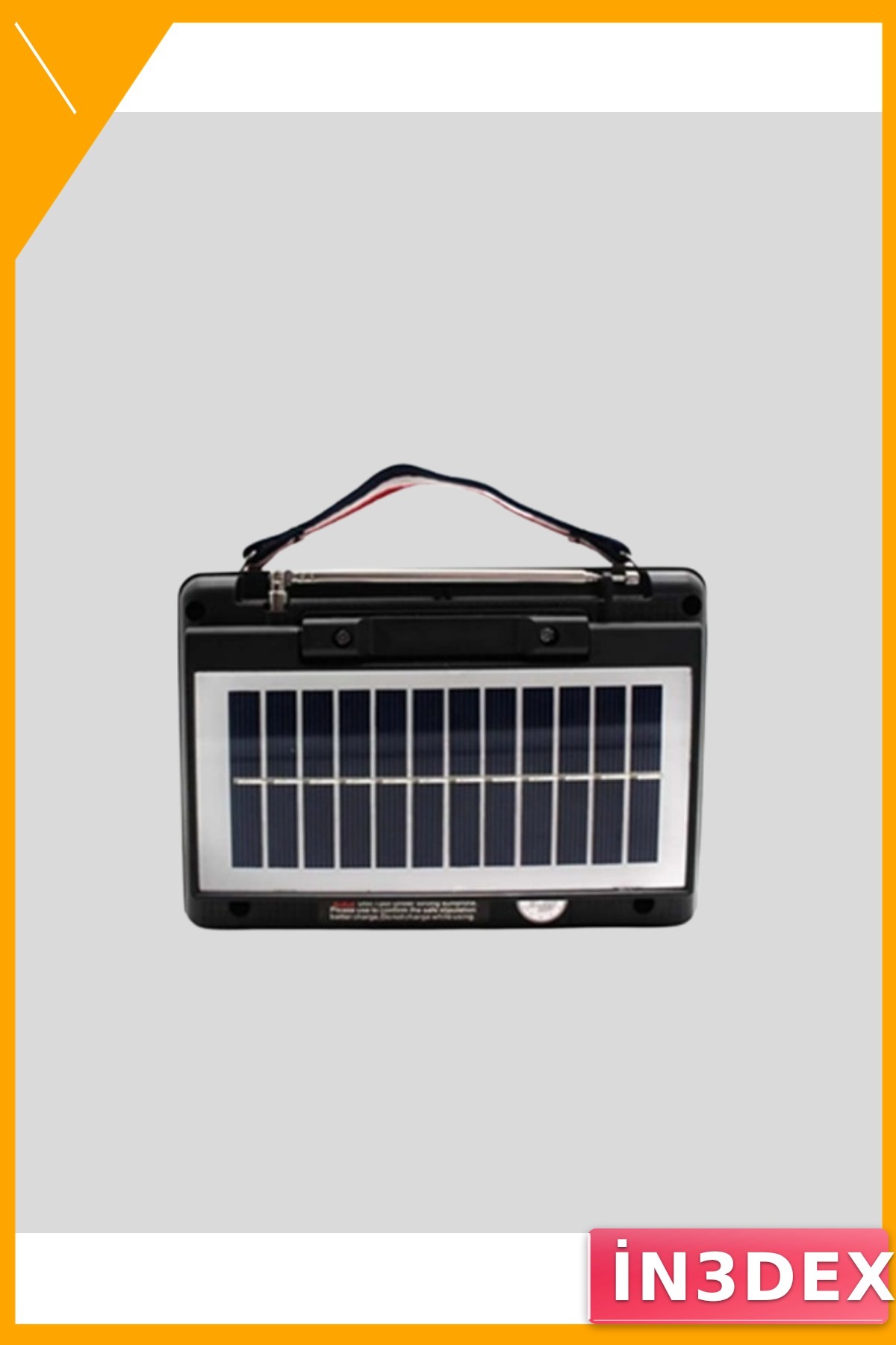 Solar Bluetooth Hoparlör FM AM SW Radyo Çok Fonksiyonlu Şarjlı Taşınabilir