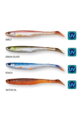 Av Deposu Savage Gear Slender Scoop Shad 9 cm 4 gr Clear Water Mix 4 lü Paket...