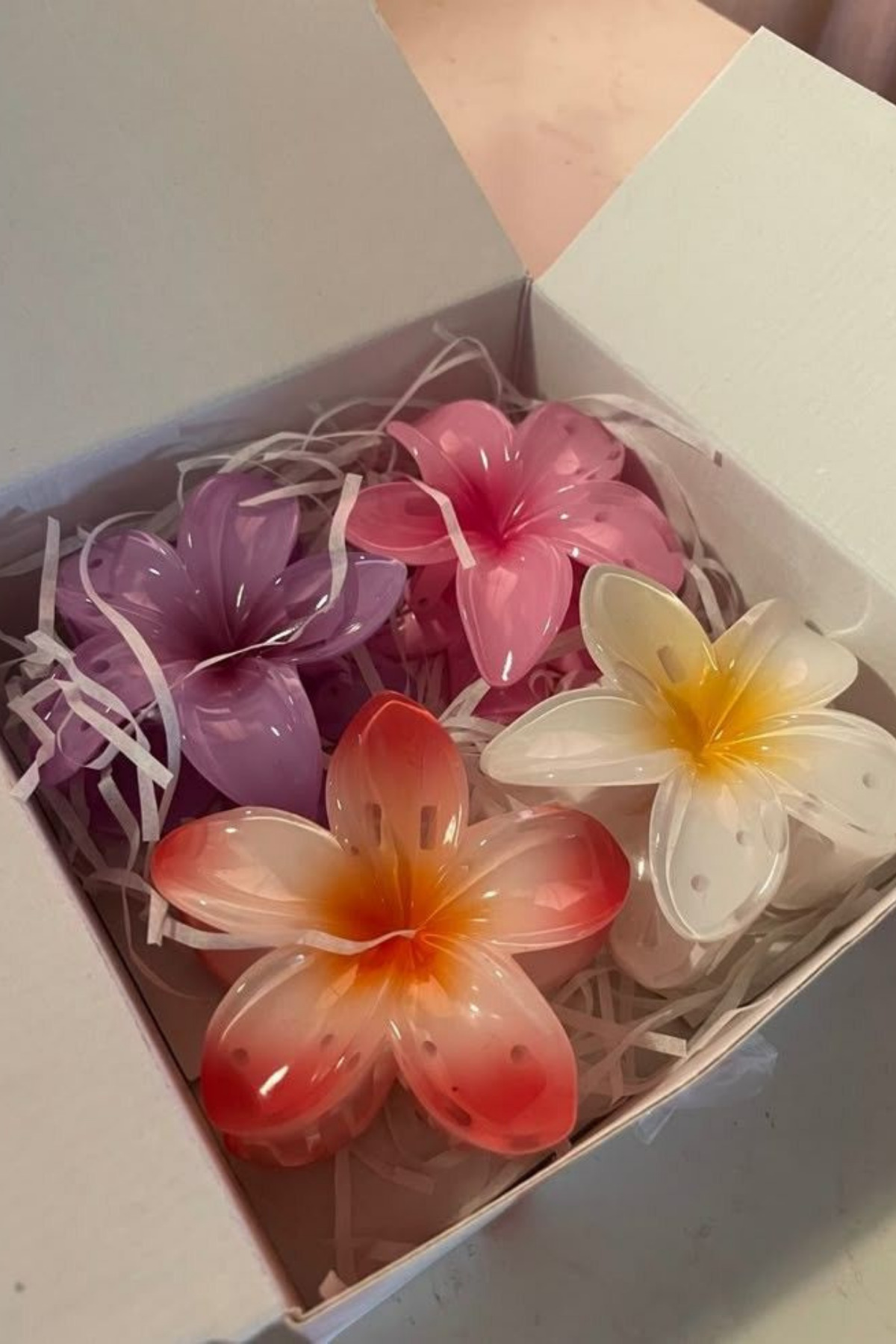 monalisatoka Lotus Çiçeği Mandal Toka - Hawai Çiçeği Lotus Toka Seti 4lü görsel 2