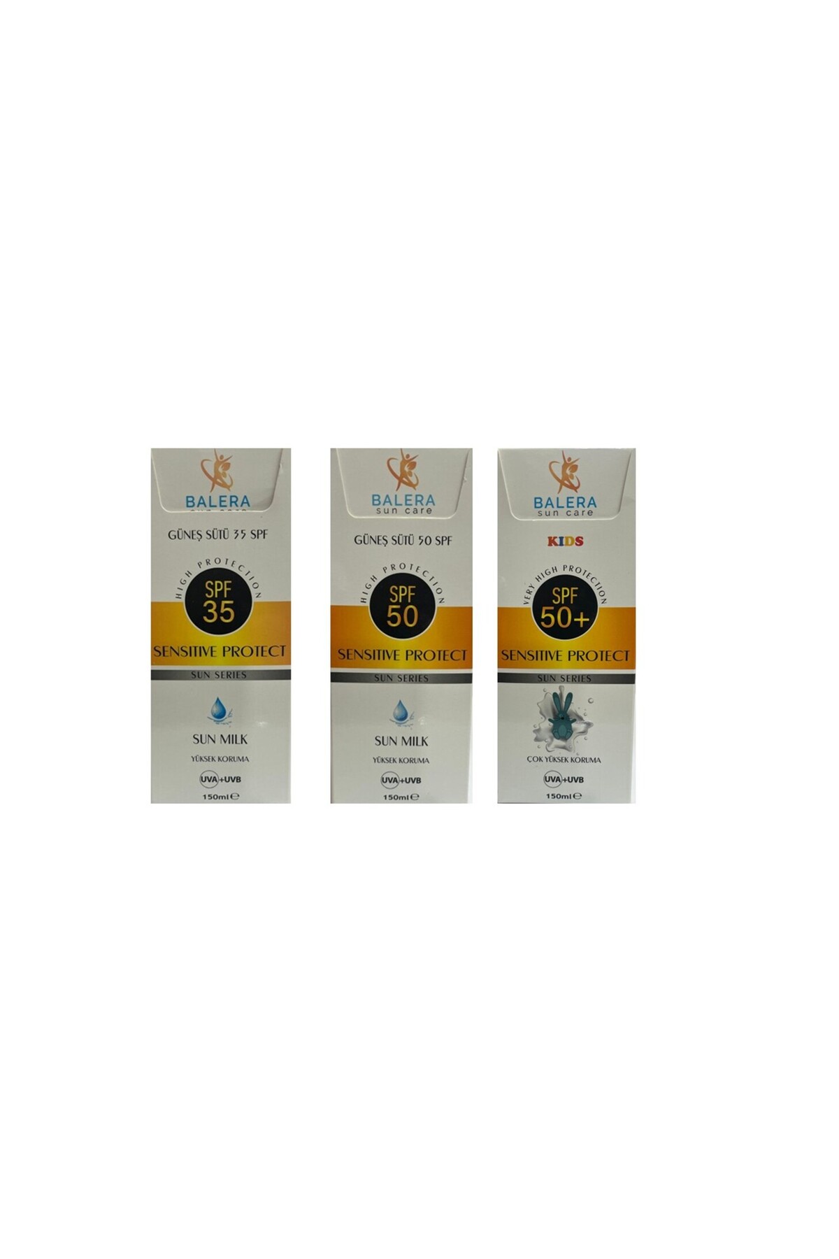 BALERA Sun Care UVA / UVB Filtresi Yüksek Koruma Çok Yönlü Güneş Spreyi 150 ml Set — gunesset