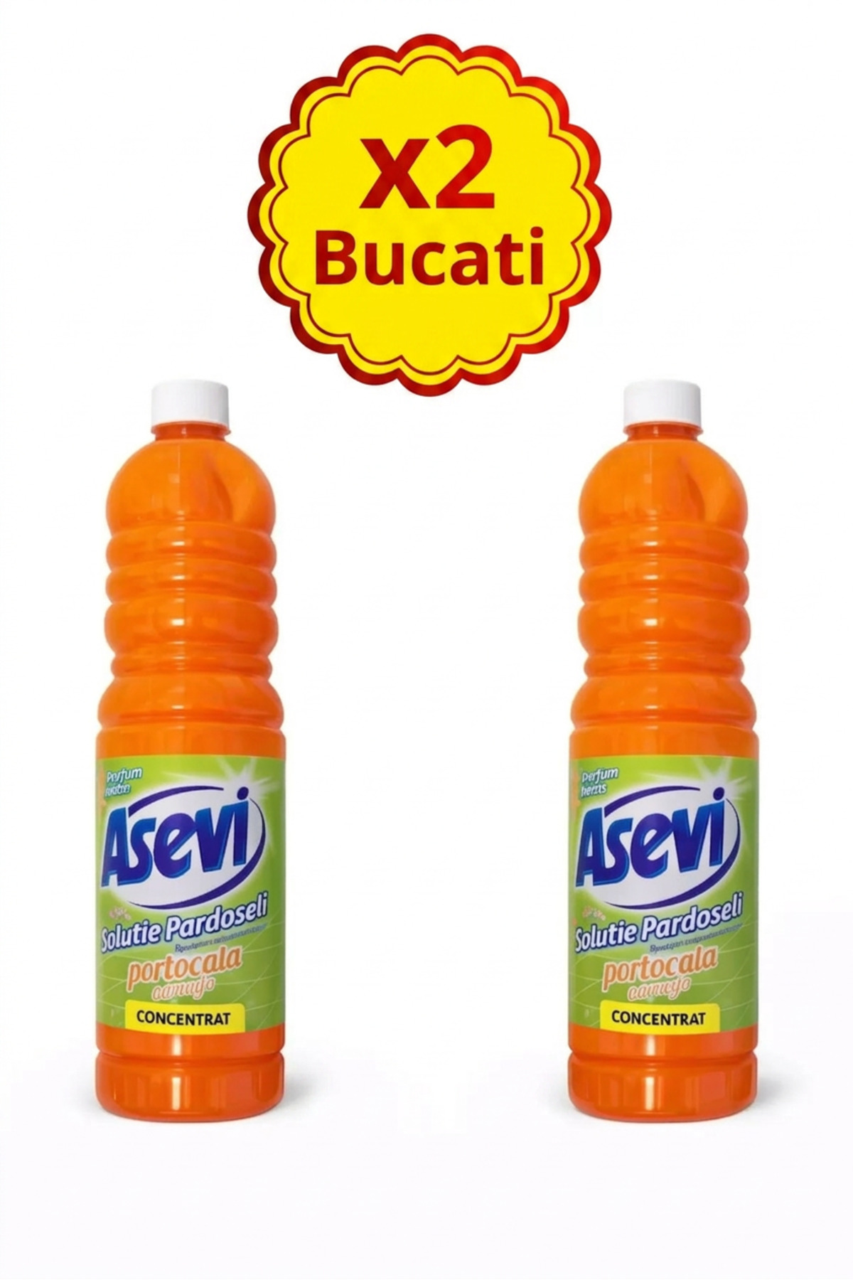 ASEVI Sada 2x Podlahový čistič Orange 1L