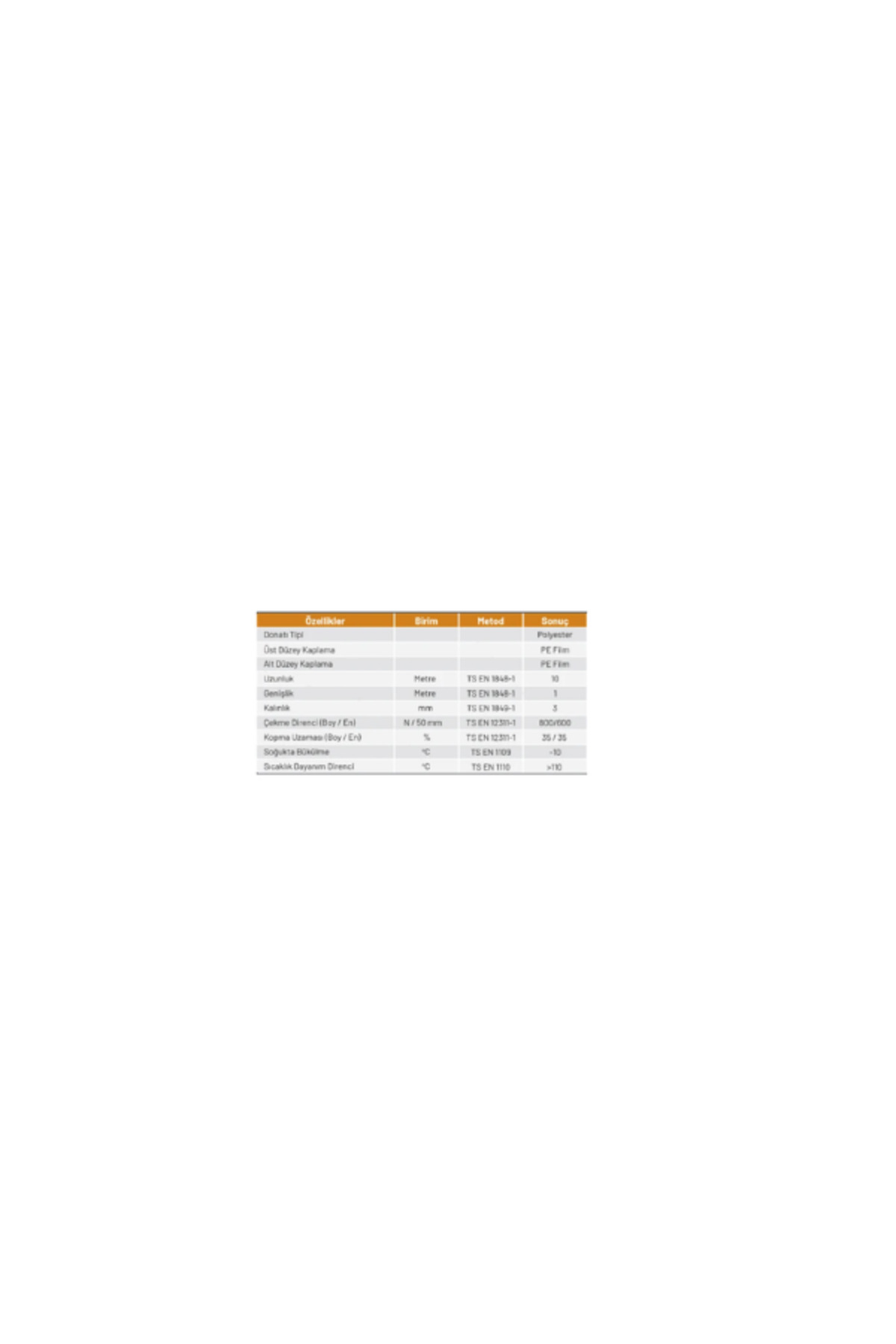MEMBRAN P3000 Su Yalıtım Membranı(34 kg 10M²) 3