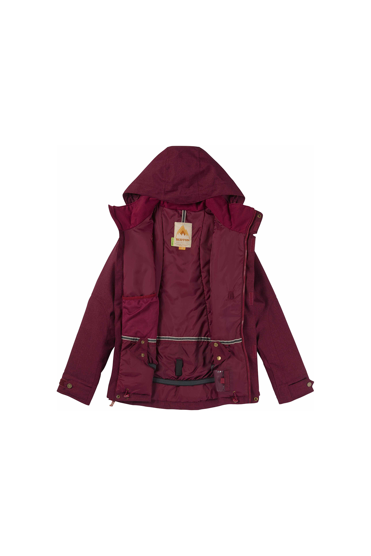 Burton Wb Jet Set Kadın Kırmızı Snowboard Ceketi KADIN SNOWBOARD