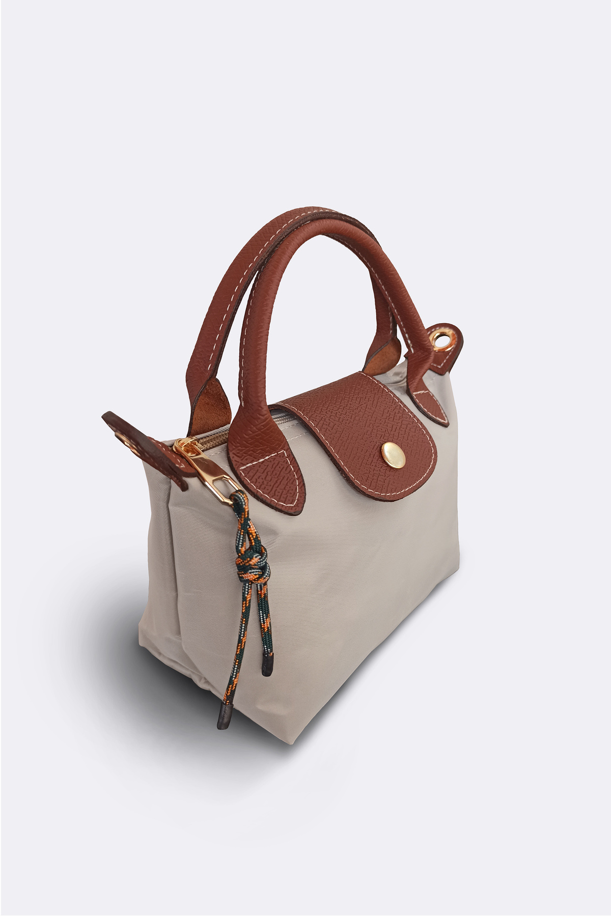 Women's Small Hand and Shoulder Bag Cream, Tan Top Quality Small