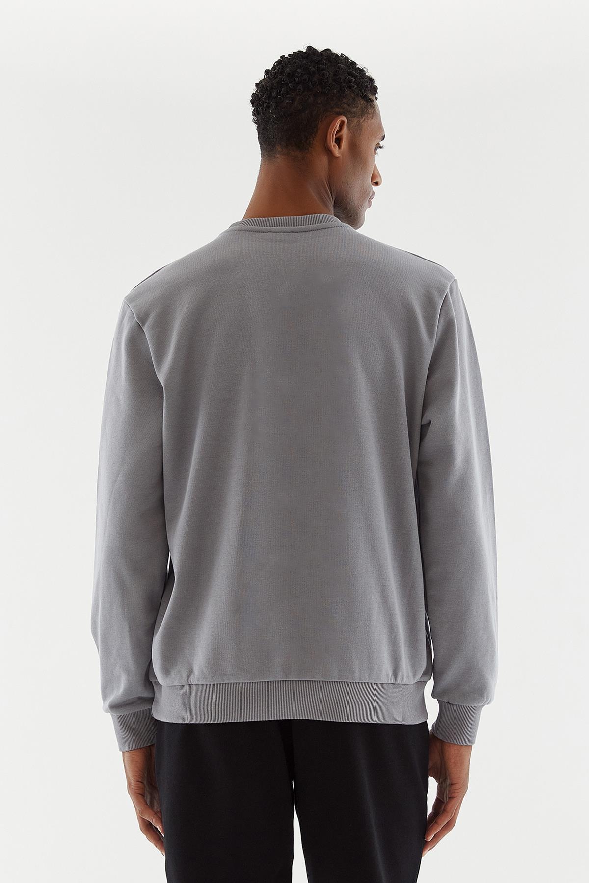 United Colors of Benetton Erkek Sweatshirt BNT-M20655 görsel 4