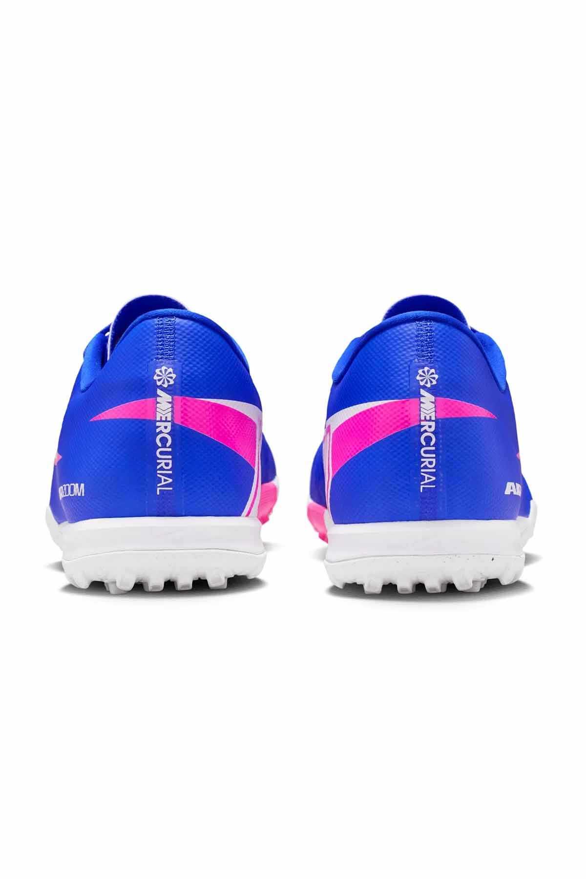 Nike Mercurial Vapor 16 Academy Tf Erkek Mavi Halı Saha Ayakkabısı görsel 6