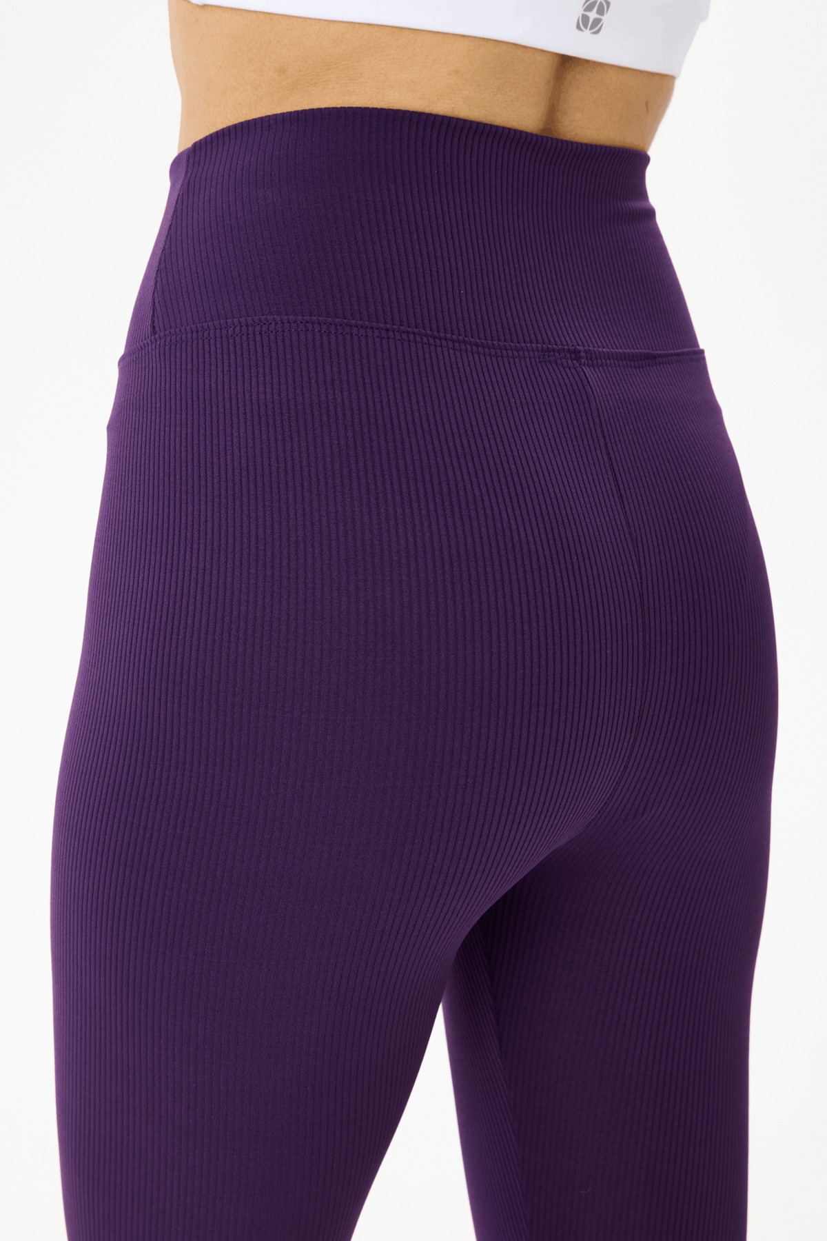 Clothes Fast Kadın Fitilli Yüksek Bel Toparlayıcı Tayt Esnek Günlük Spor Basic Ribana Uzun Tayt