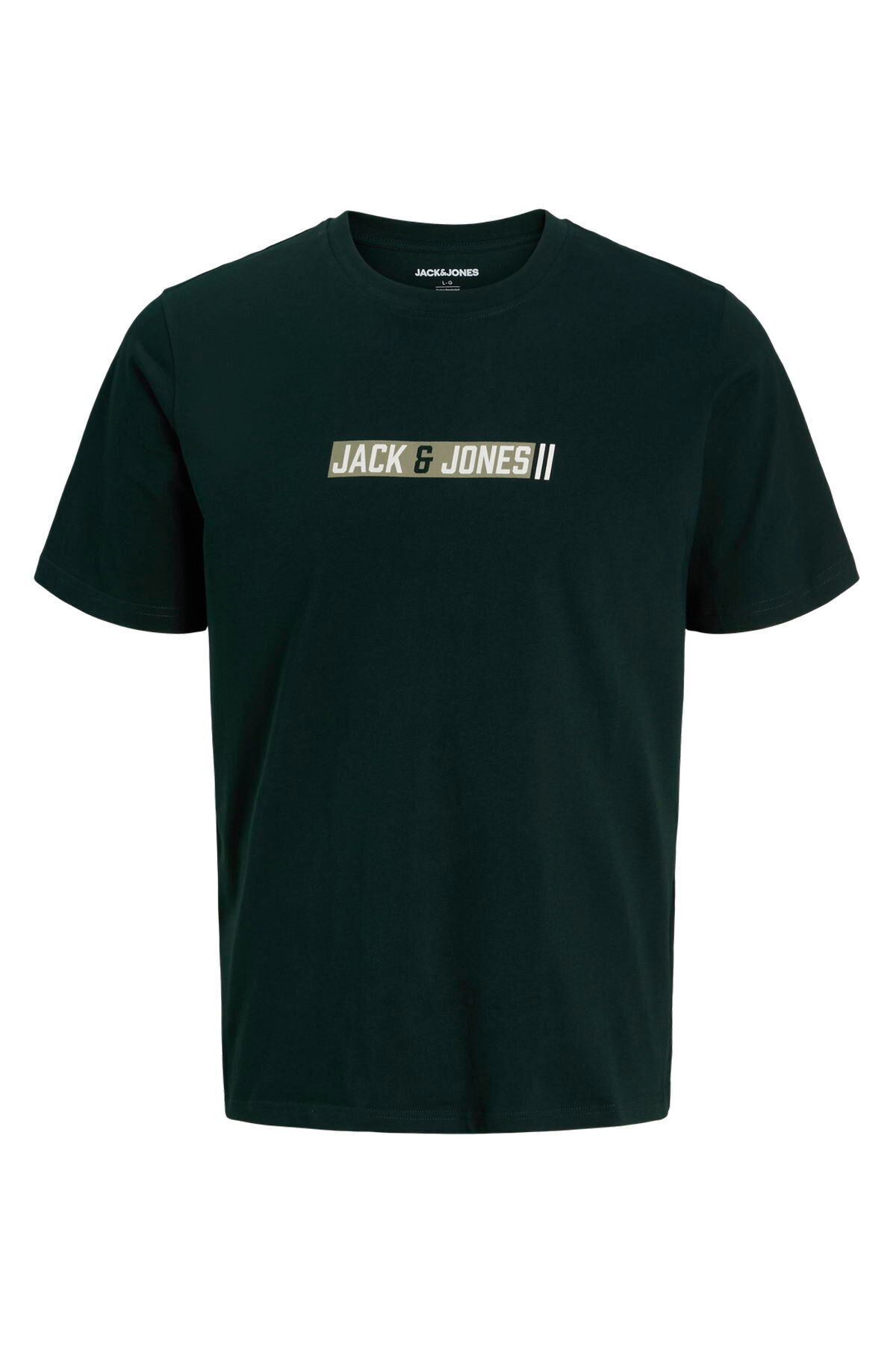 تی‌شرت یقه گرد مردانه با طرح سینه - مانک جک اند جونز تی شرت Jack & Jones
