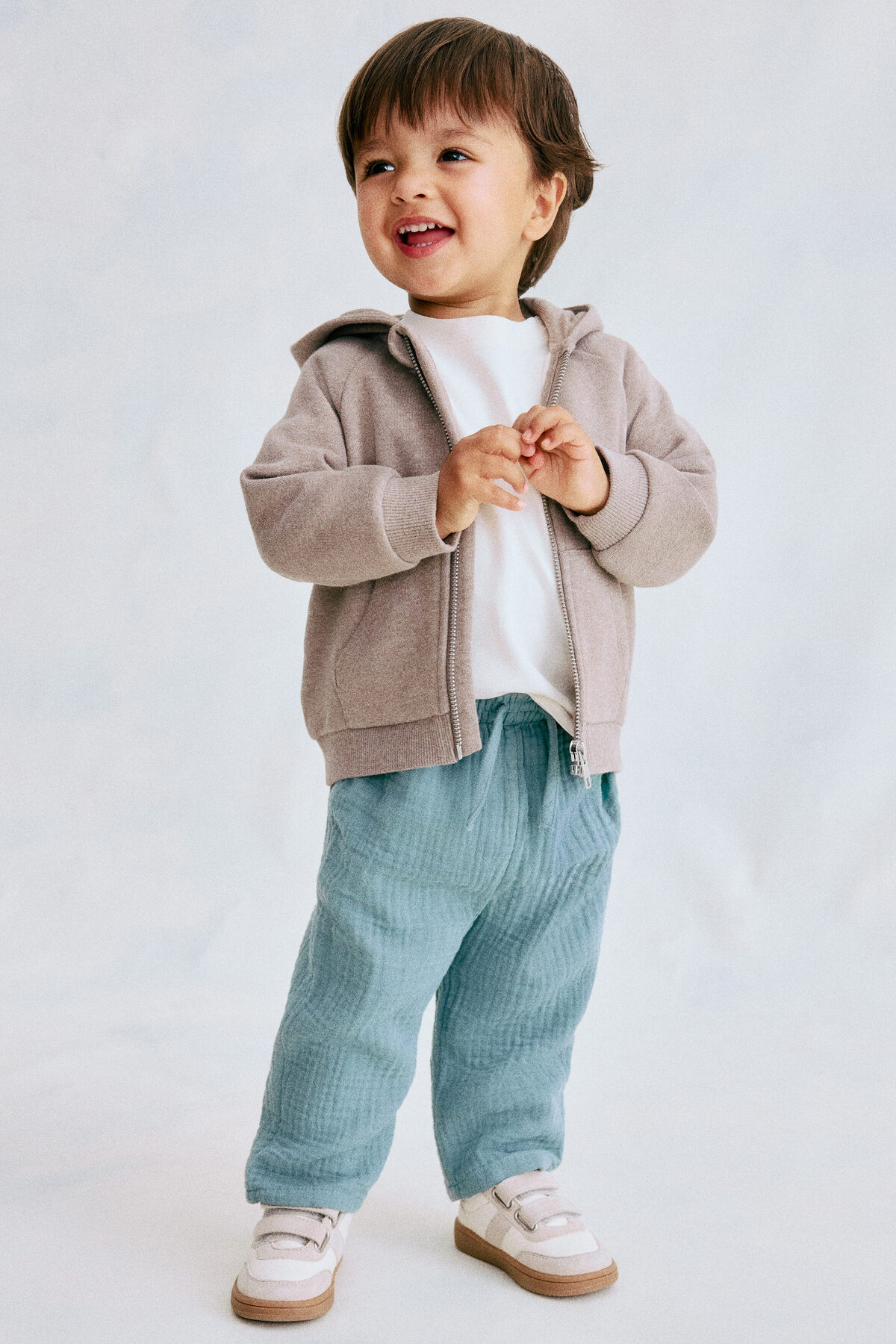 شلوار نخی اچ اند ام شلوار H&M