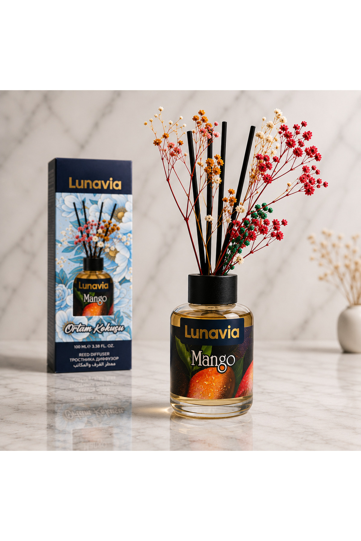 Stick Room Fragrance Mango 100ml Decorative Floral