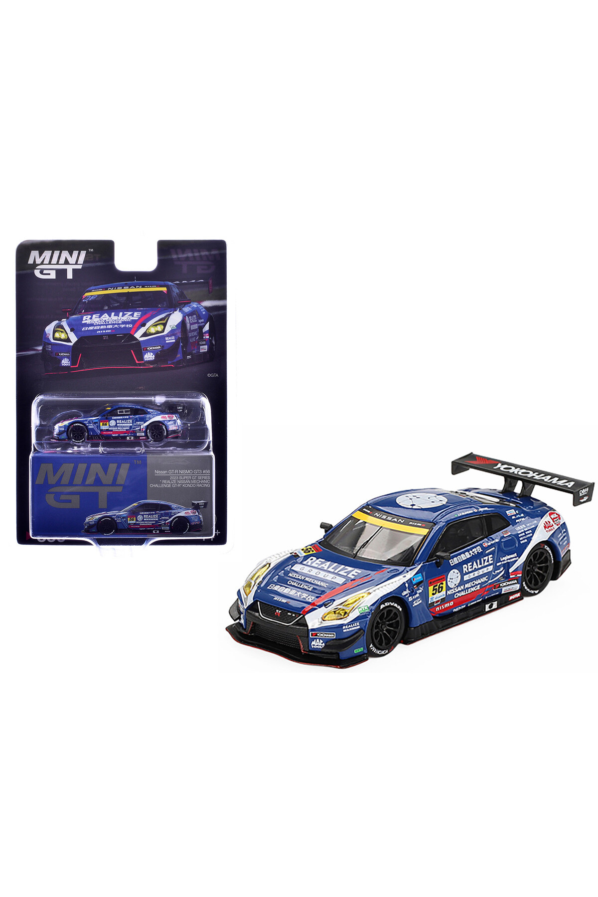mini gt 486 Japan Exclusive Autobacs Super GT 2022 Series Nissan