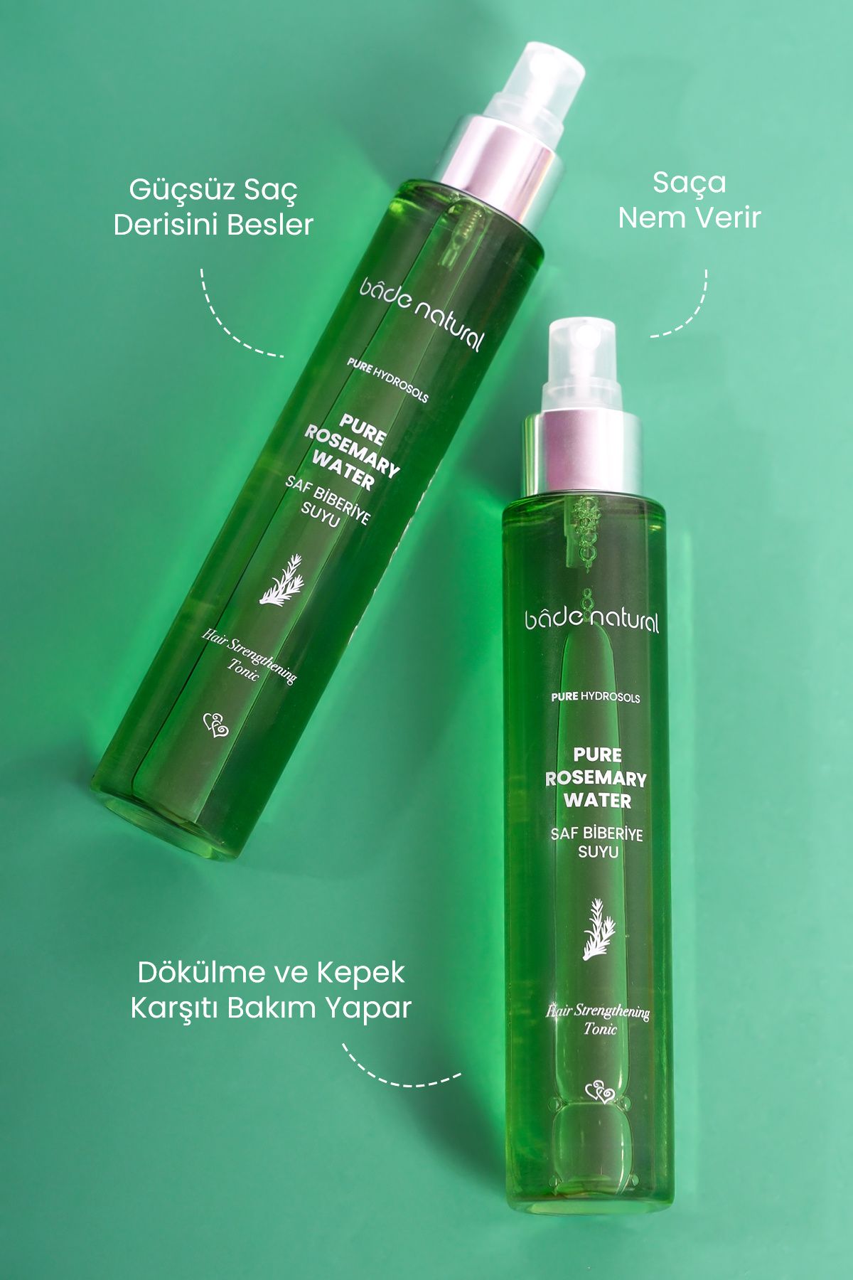 Biberiye Suyu Dökülme Karşıtı Saç Toniği %100 Doğal 150 ml — BN.0422 — تصویر 5 از 6