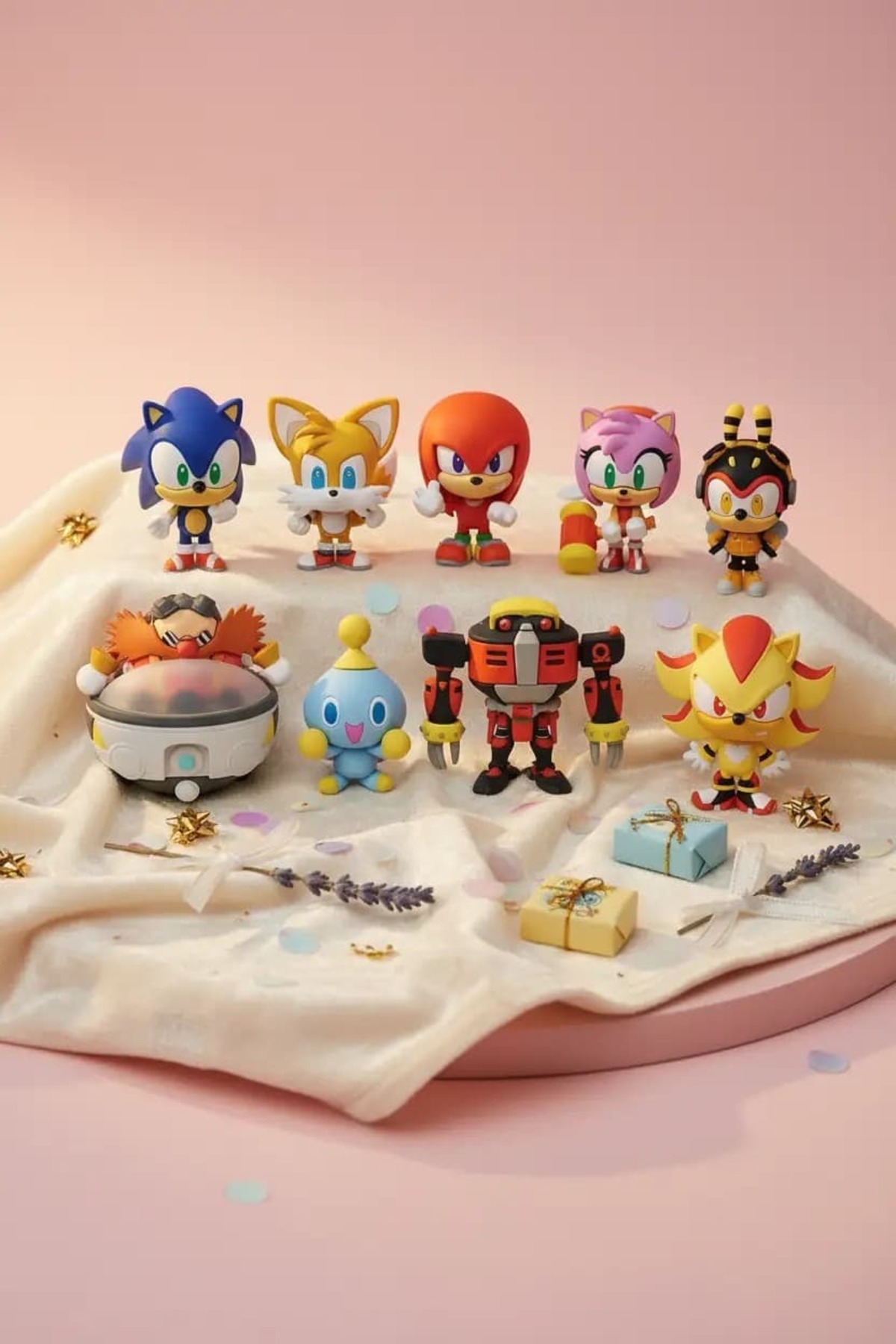 Miniso Sonic Lisanslı Klipsli Figür Blind Box – Sürpriz Koleksiyon